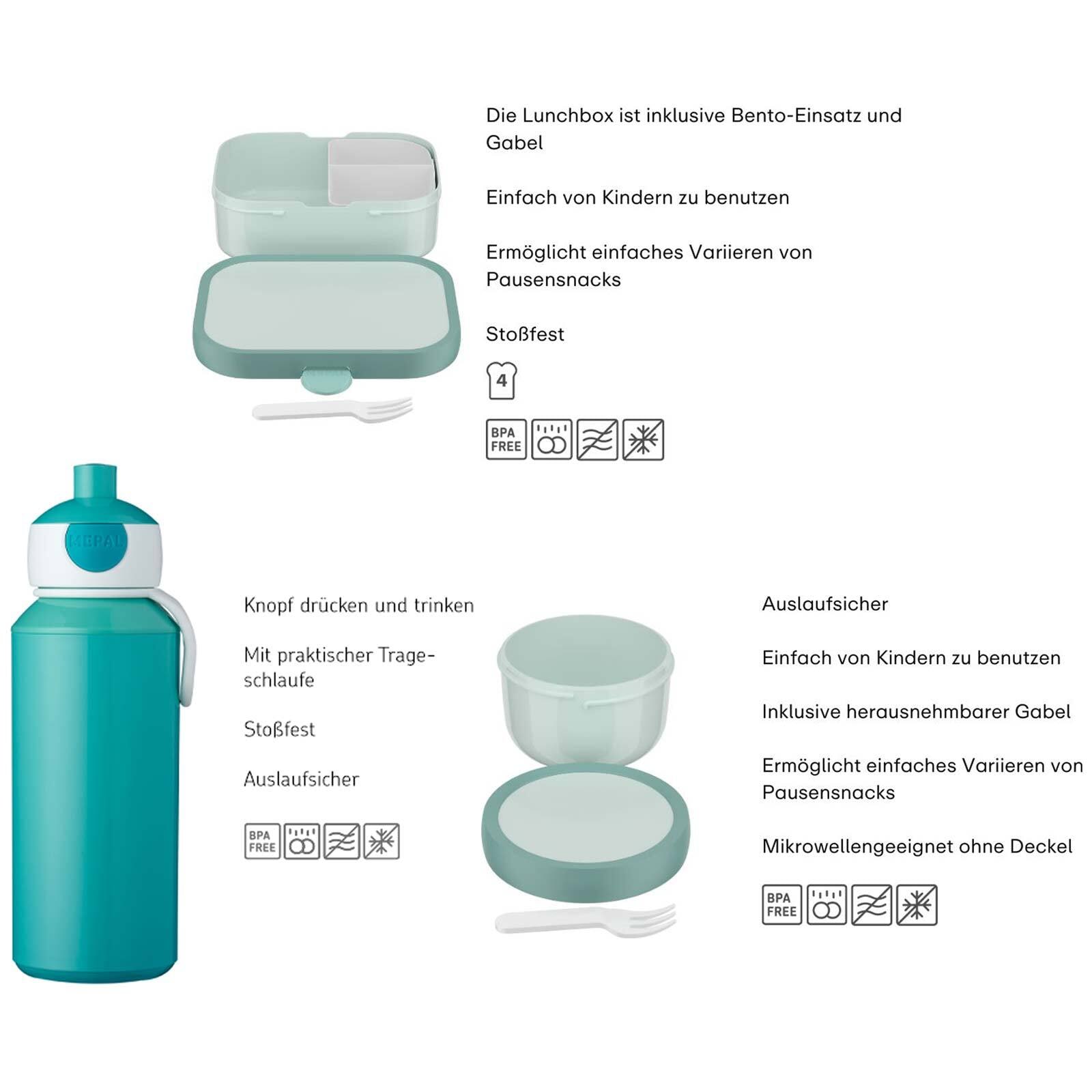 Mepal Lunchbox »Lunchset Campus 3er Set«