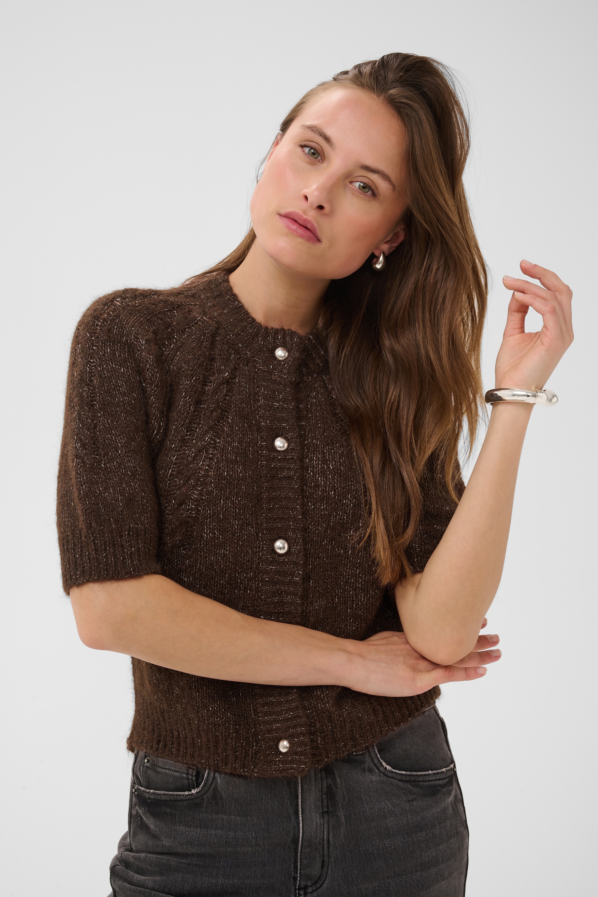 KAFFE Strickjacke »Damen Strickjacke KAcionia«