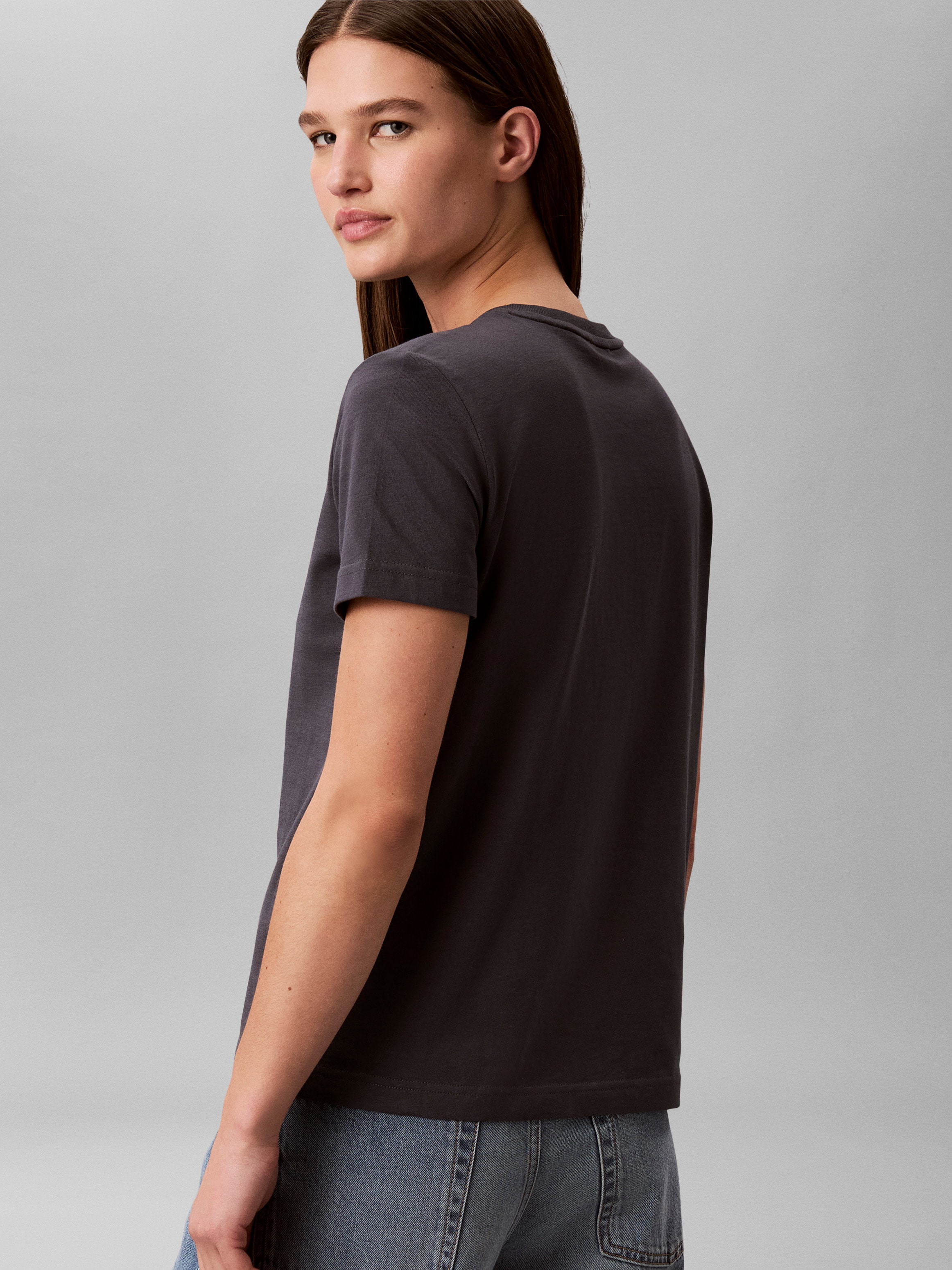 Calvin Klein Jeans T-Shirt »SS MONOGRAM CREW TEE« Mit Rundhalsausschnitt