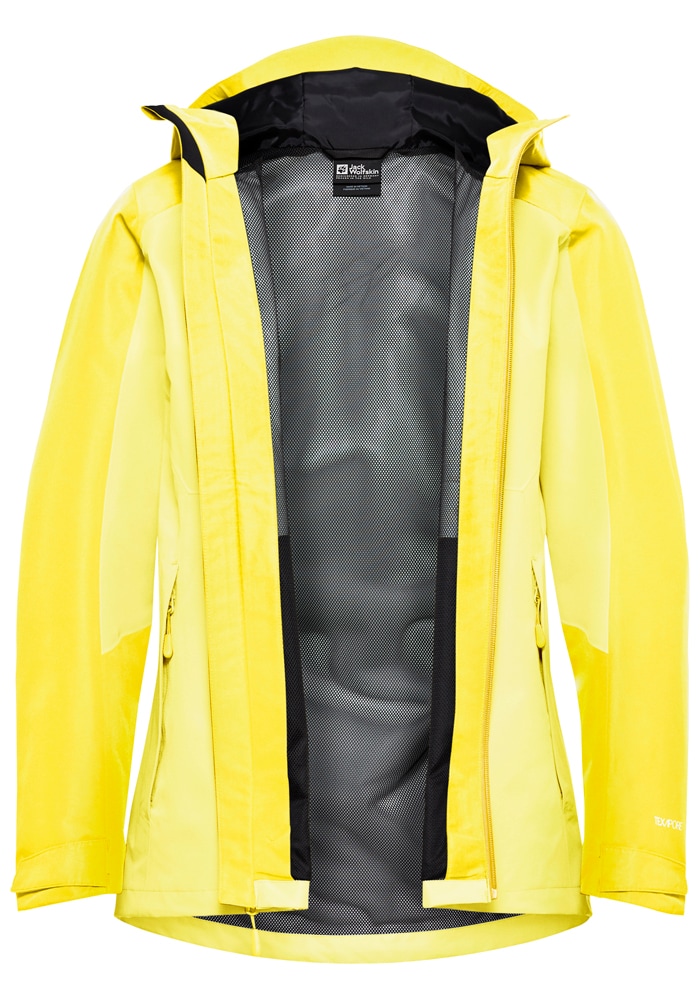 Jack Wolfskin Outdoorjacke »WILDBOUND 2L JKT W« mit Kapuze