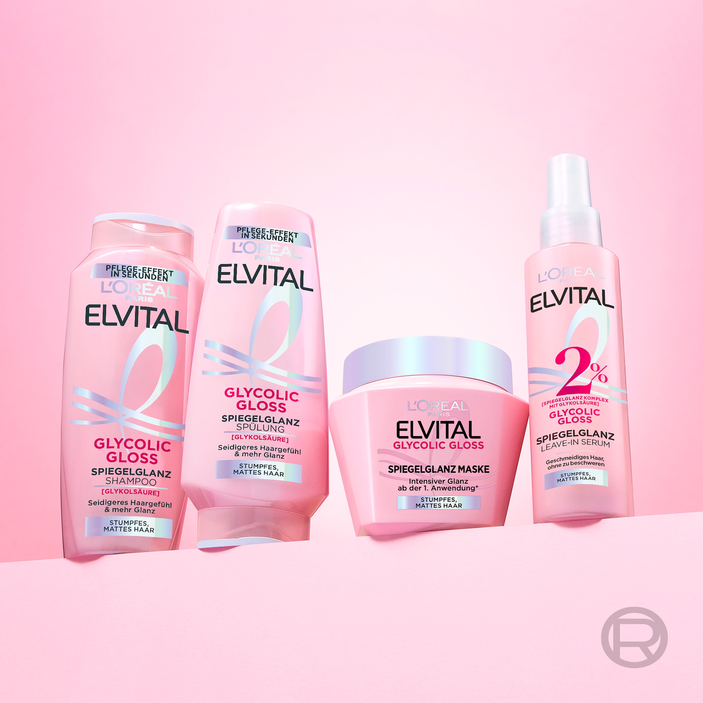 L'ORÉAL PARIS Haarmaske »ELVITAL GLYCOLIC GLOSS SPIEGELGLANZ MASKE«