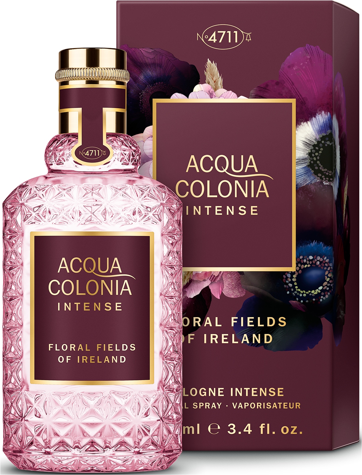 Eau de Cologne »FLORAL FIELDS OF IRELAND EAU DE COLOGNE«, (Packung, 1 tlg.)