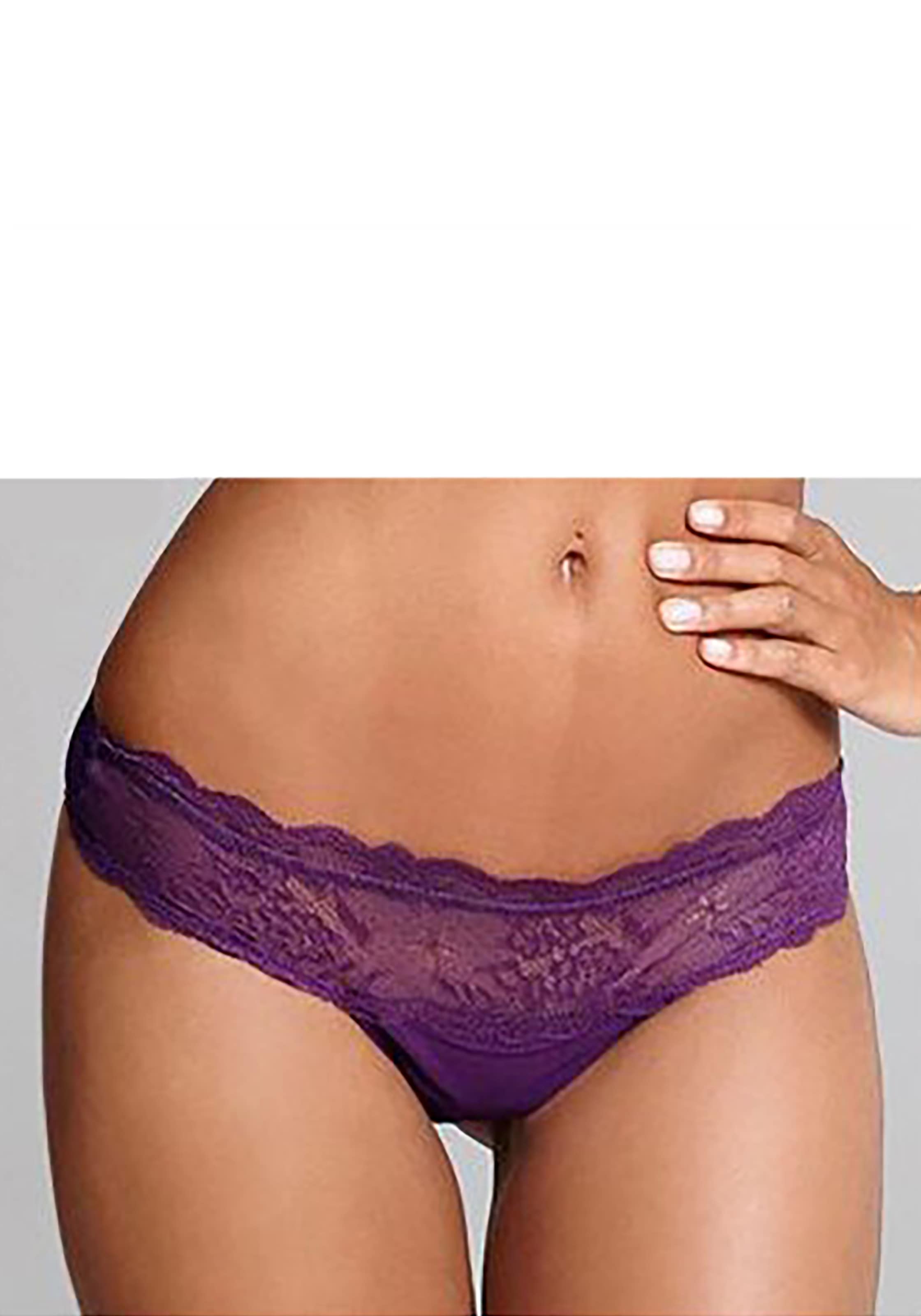 Vivance String, (2 St.), im attraktiven Doppelpack mit Spitze