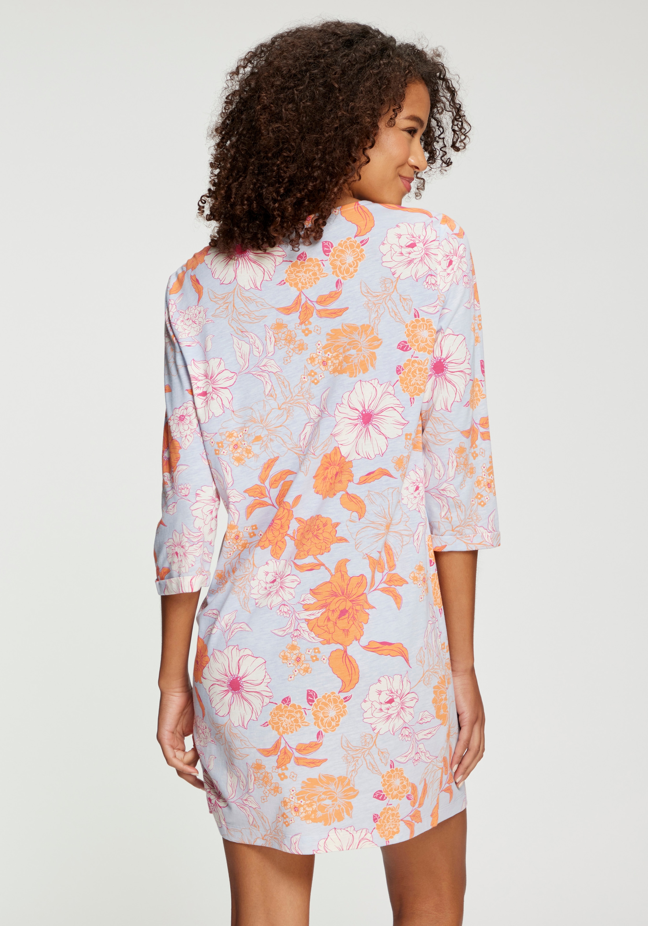 s.Oliver Nachthemd mit Blumenprint