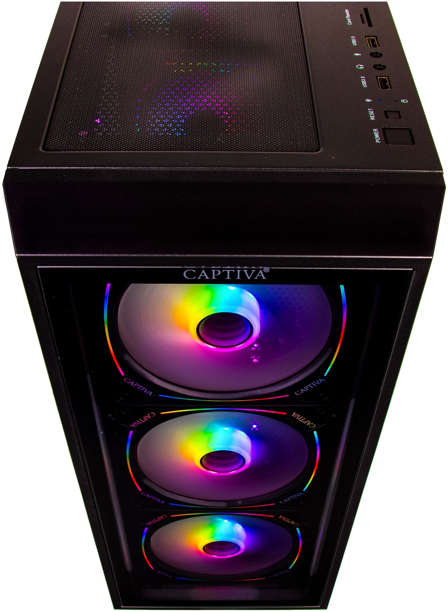 CAPTIVA Gaming-PC-Komplettsystem »Advanced Gaming R94-867 TFT Bundle« 68,6 ″ AMD Ryzen 5 Nvidia 32 GB RAM 1.000 GB SSD