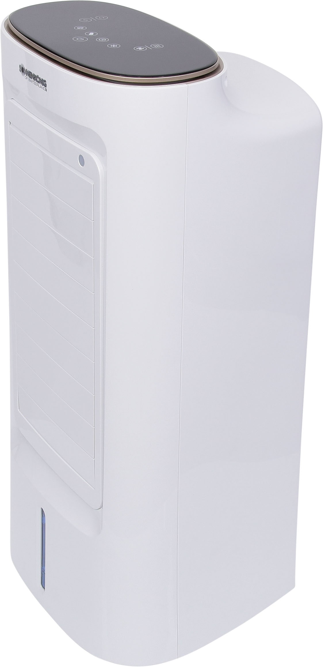 Sonnenkönig Standventilator »Air Fresh 7, Leistung 90/100W, Kühlen-Funktion, Befeuchtungs-Funktion,«, 9h Timer, Fernbedienung, Überhitzungsschutz, 4 Ventilationsstufen