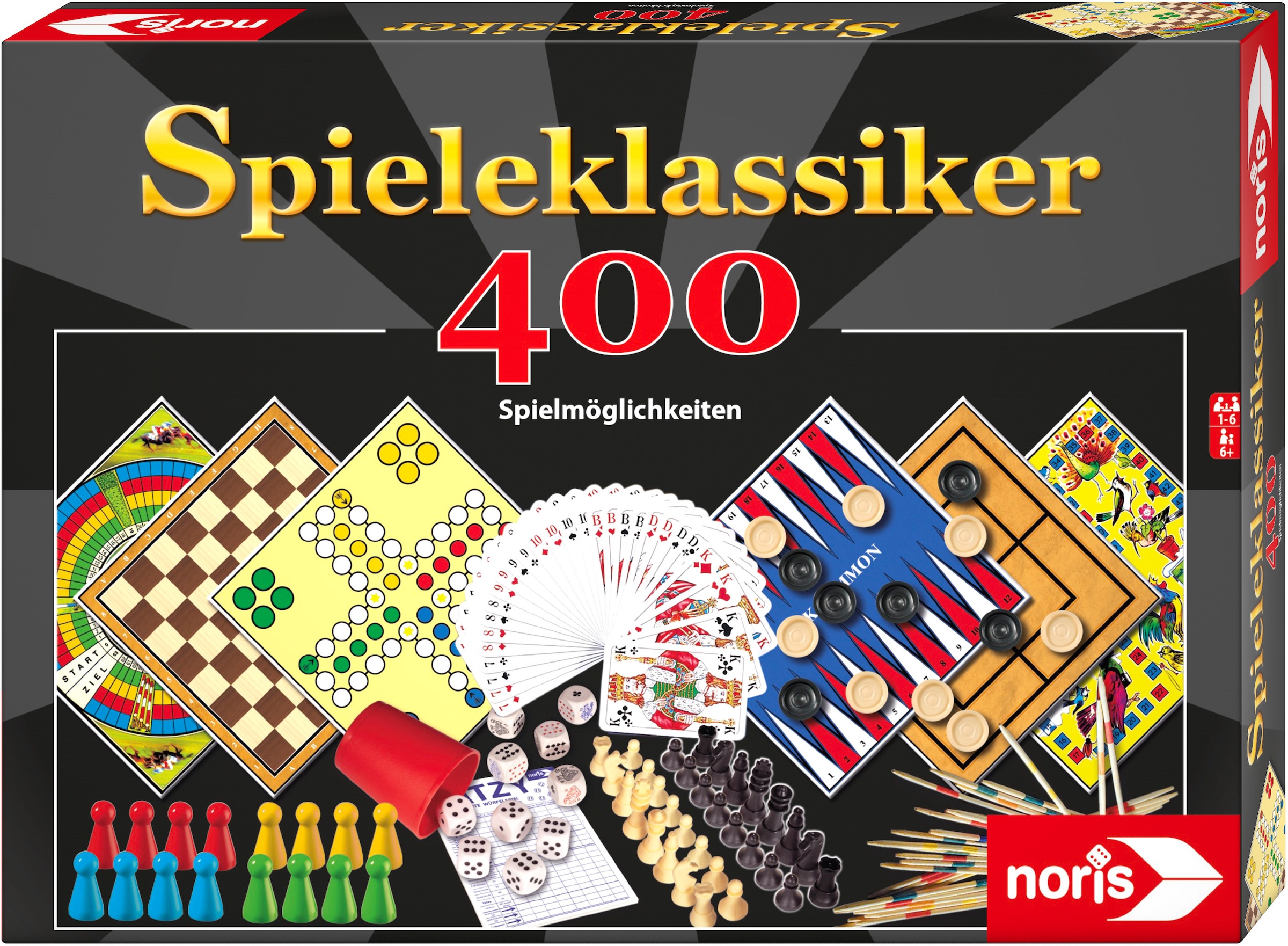 Spielesammlung »Spieleklassiker - 400 Spielmöglichkeiten«, Made in Germany