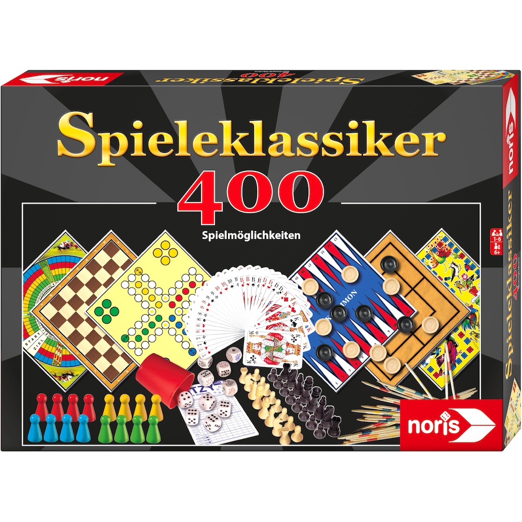 Noris Spielesammlung »Spieleklassiker - 400 Spielmöglichkeiten«