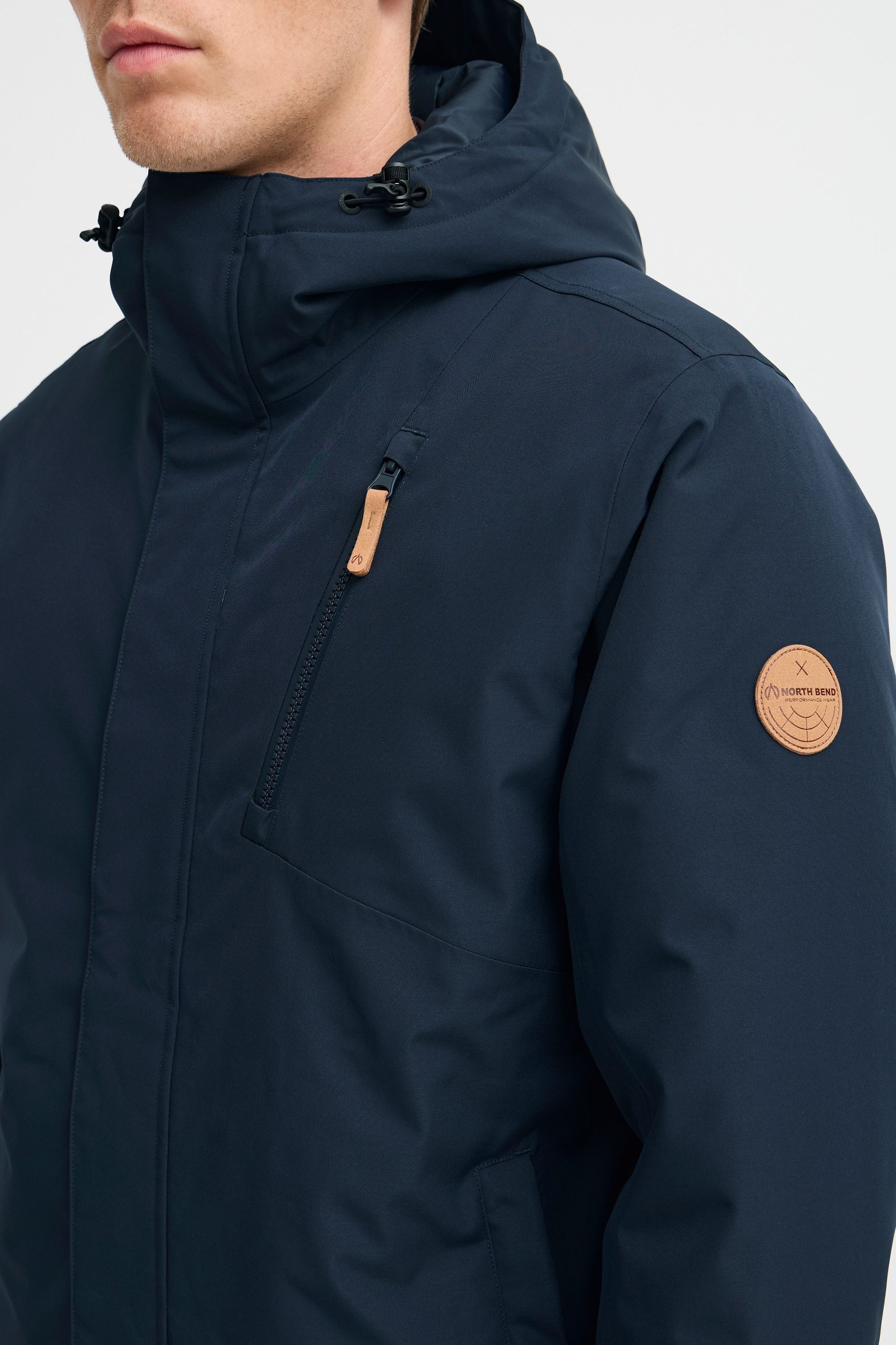 North Bend Winterjacke »Winterjacke NBKeno M«, mit Kapuze