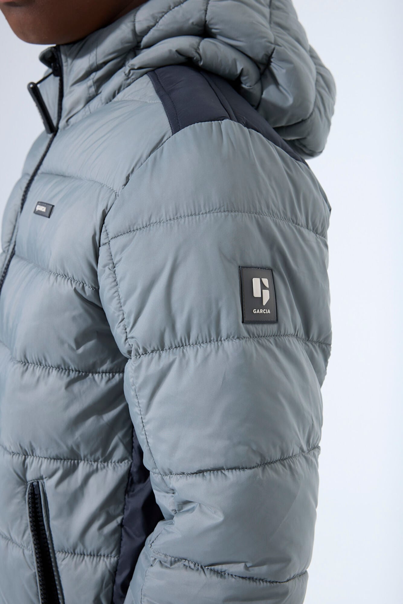 Garcia Steppjacke mit Kapuze mit Logo Stickerei for BOYS