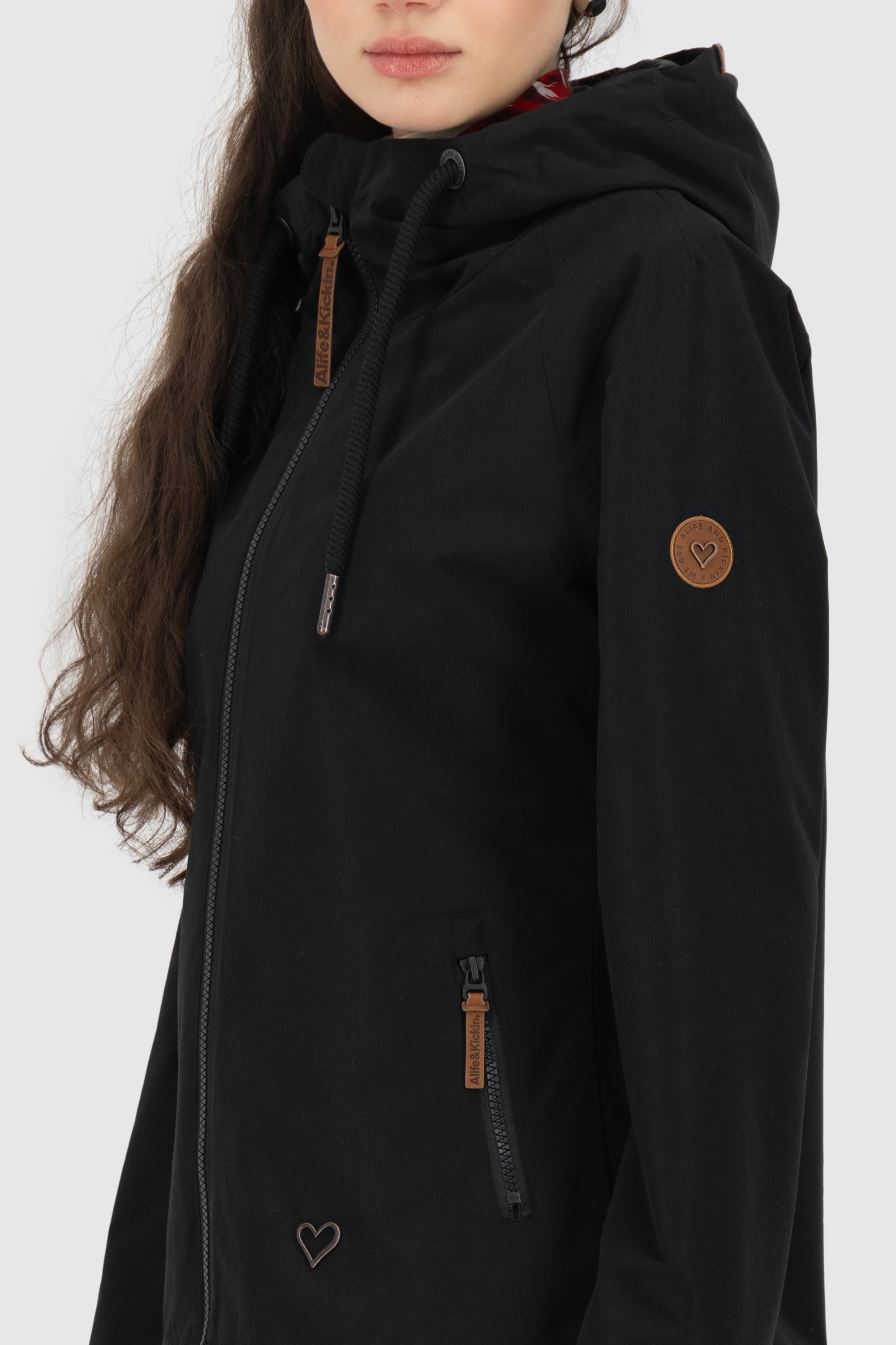 Alife & Kickin Outdoorjacke »BEEKEAKA« mit Kapuze