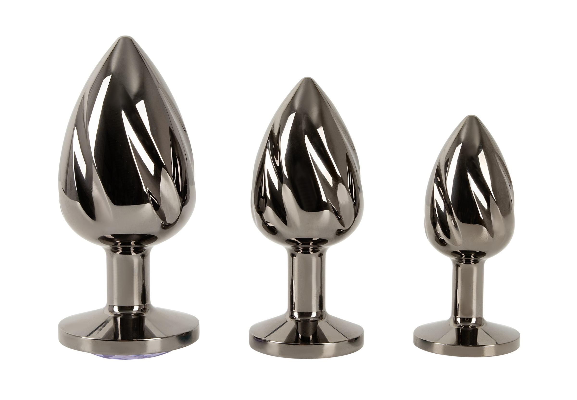 ANOS Anal-Stimulator »Analplug-Set Metal Butt Plug Set« ()