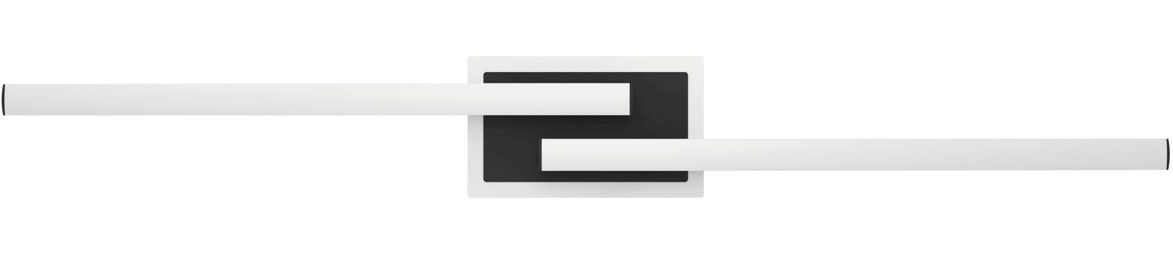 EGLO Deckenleuchte »Lungolago Deckenlampe, Bürolampe Decke aus Metall, Küchenlampe, Lampe« LED-Modul 1 Stk. Neutralweiß Wand-/Deckenleuchte - L74 x B14 x H6 cm - schwarz - 12W inkl.