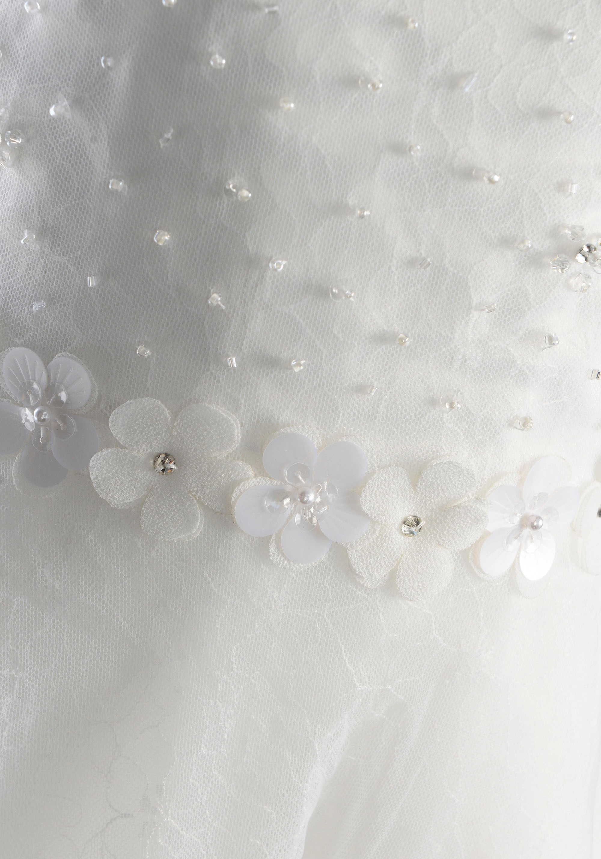 happy girls Tüllkleid »tulle dress with flowers«