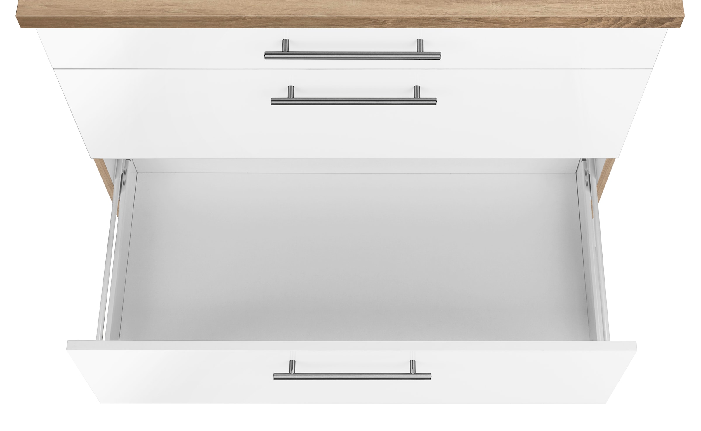 wiho Küchen Unterschrank »Cali«, 90 cm breit, mit 2 großen Auszügen auf  Rechnung bestellen