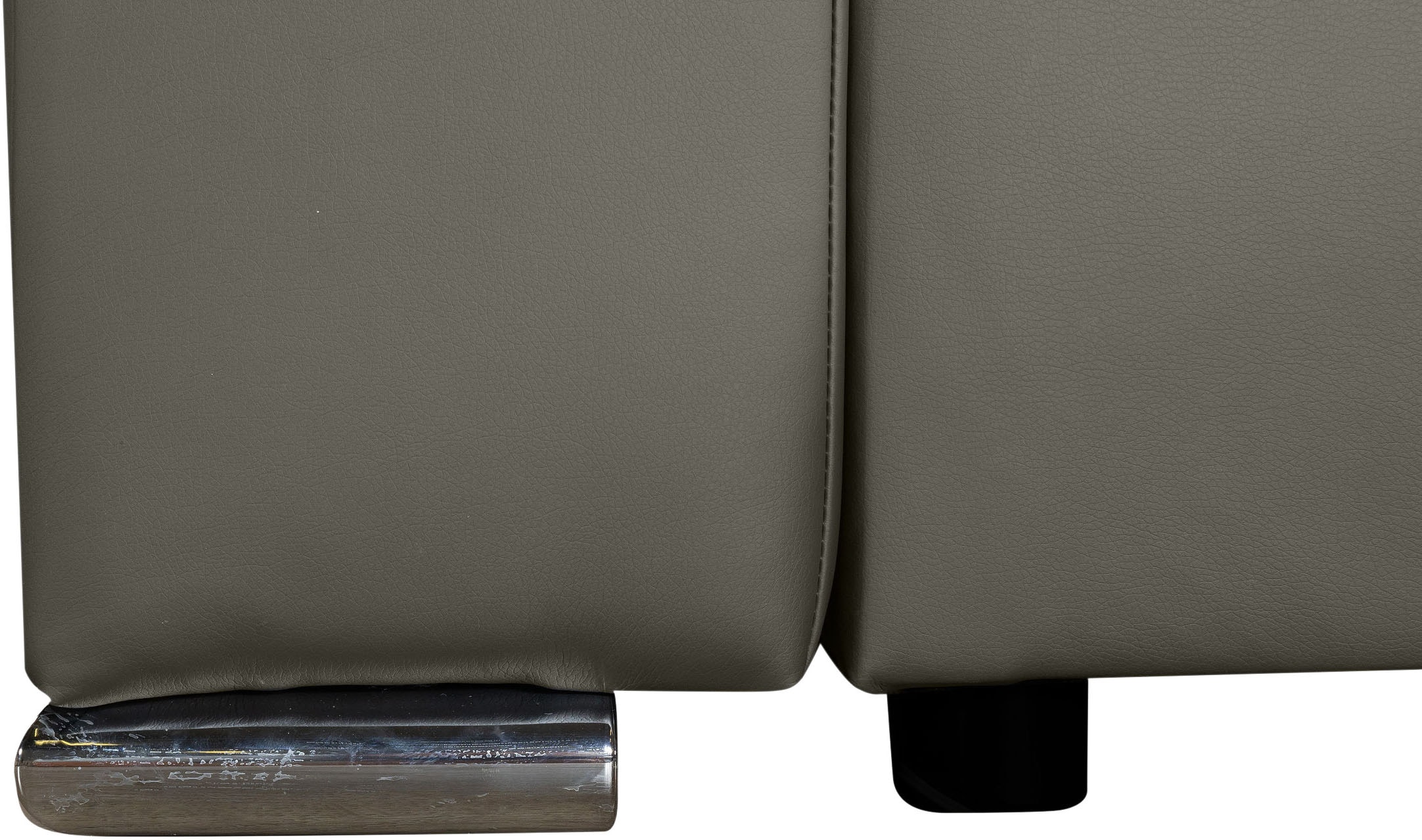 COLLECTION AB Ecksofa »John L-Form, B: 226 cm, Schlaffunktion & Bettkasten« Regalelement mit Licht, Couch mit Federkern, 2 Zierkissen