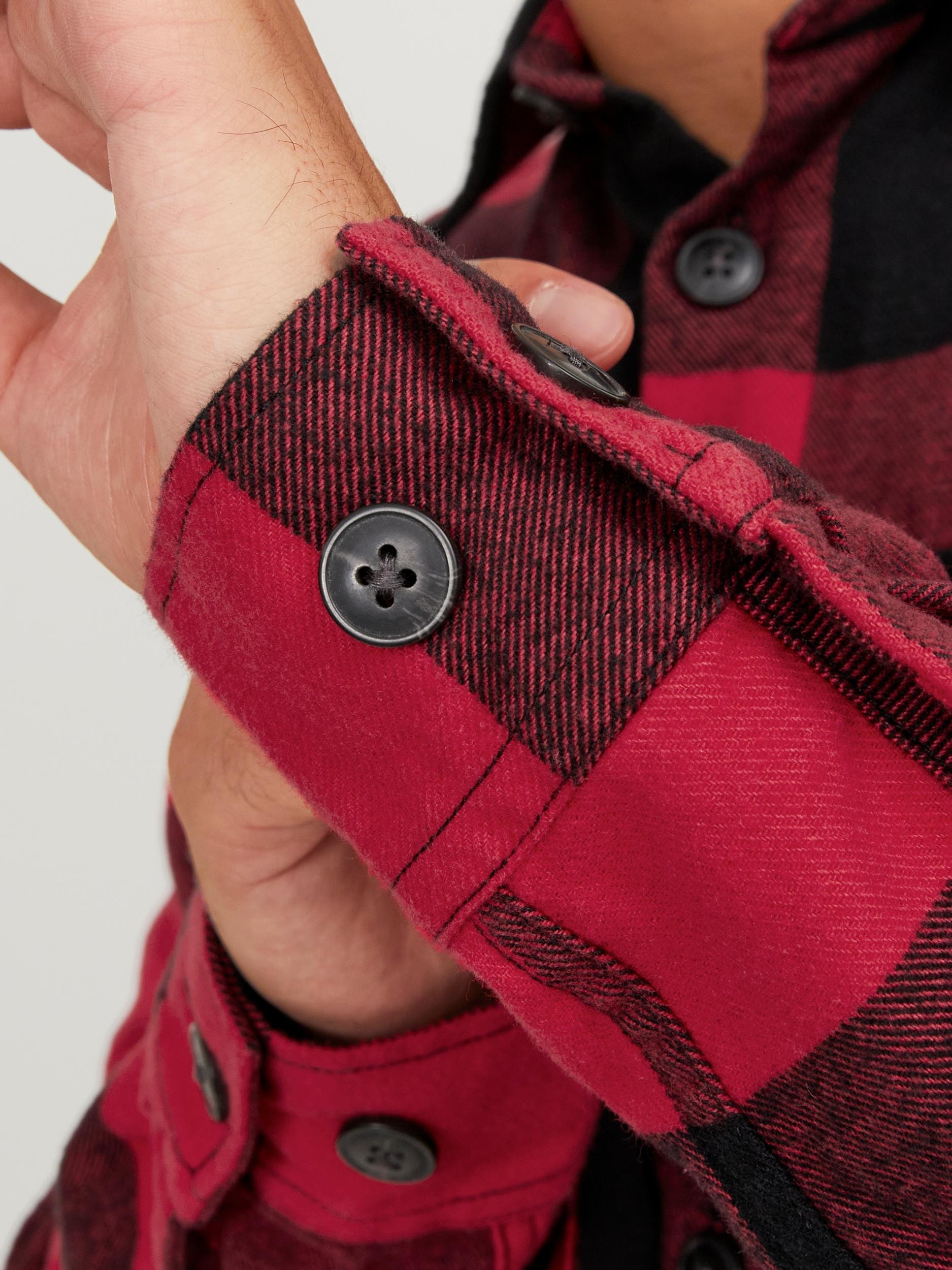 Jack & Jones Langarmhemd »JJEDARREN OVERSHIRT LS NOOS«