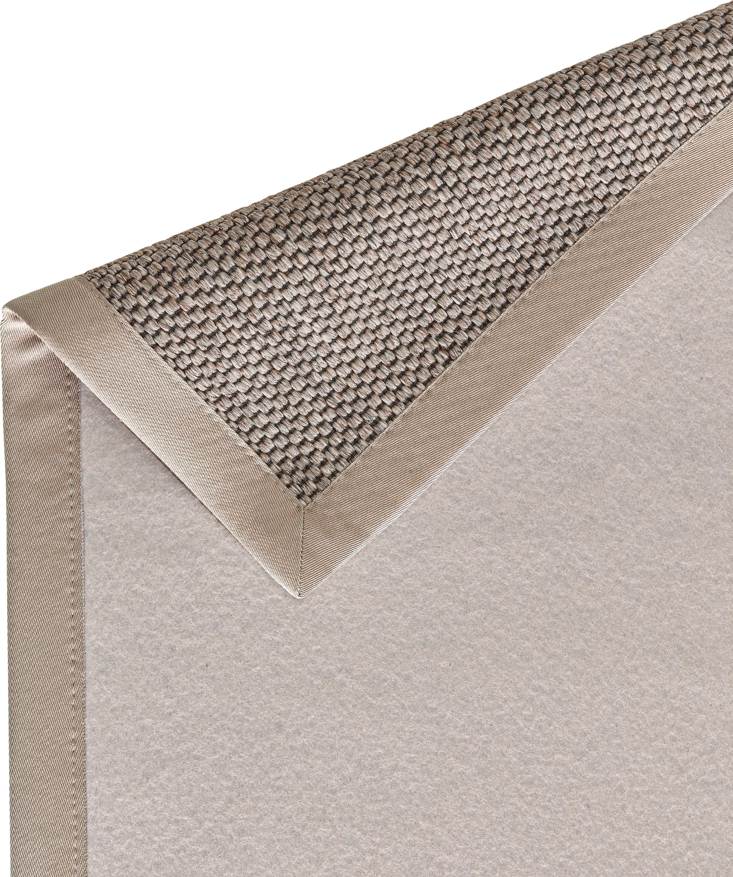 Dekowe Teppich »Naturana Panama« rechteckig 8 mm Höhe Flachgewebe, meliert, Sisal-Optik, mit Bordüre, Wohnzimmer