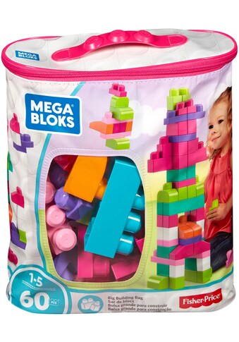 MEGA BLOKS Spielbausteine »First Builders, Bausteine-Beutel, pink«, (60 St.) kaufen