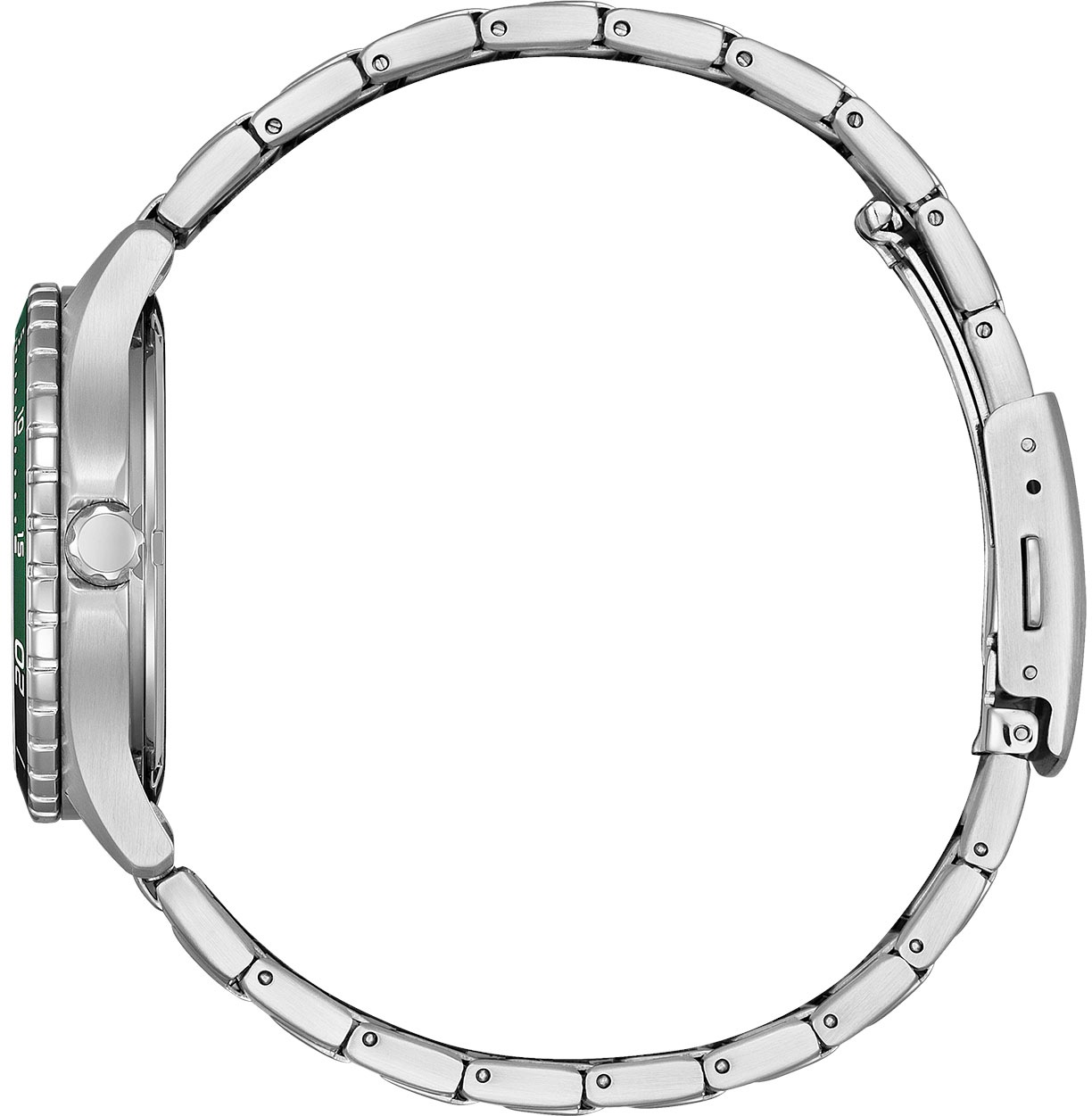 Citizen Solaruhr, Armbanduhr, Herrenuhr, Damenuhr, Edelstahlarmband, bis 10 bar wasserd.