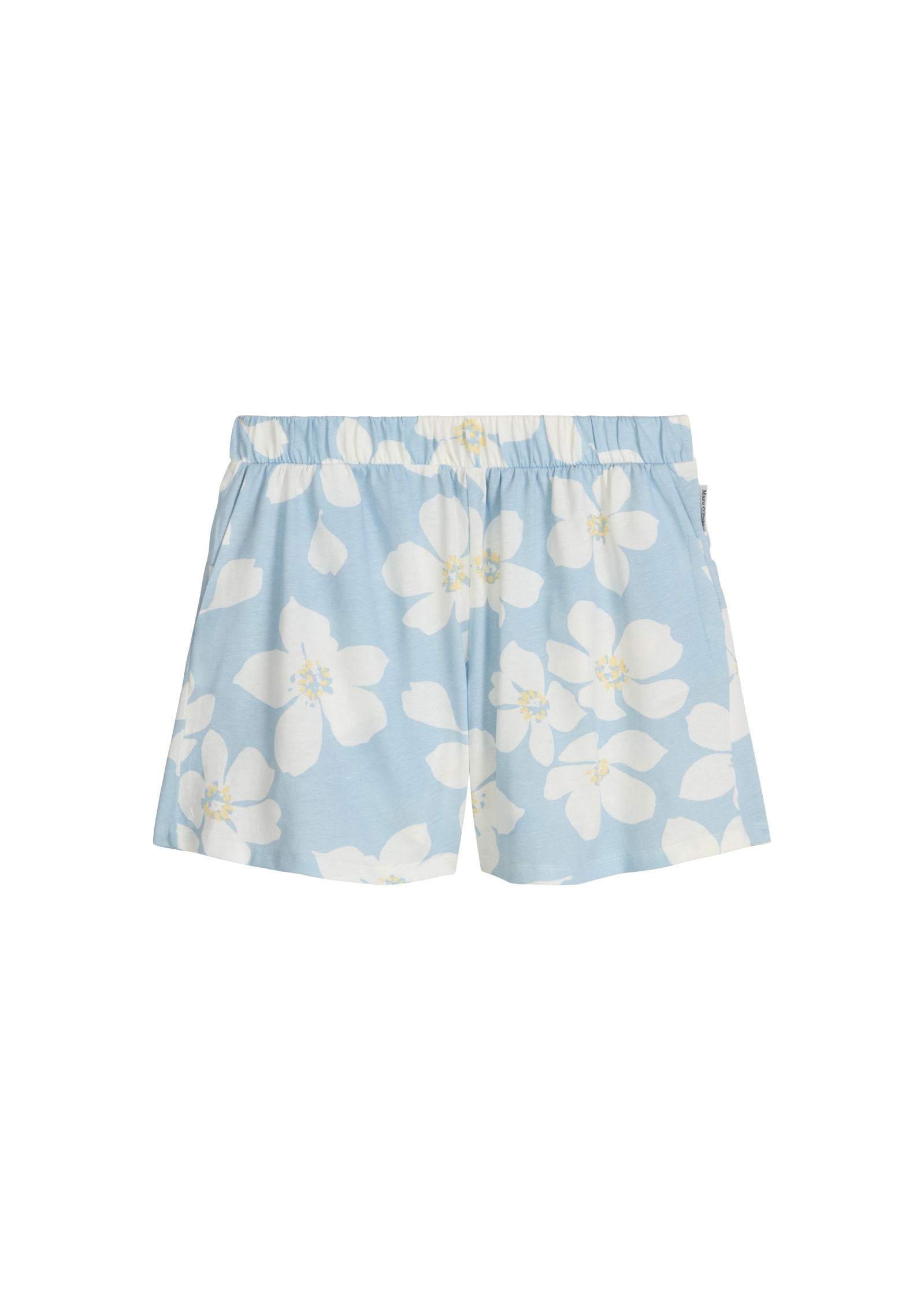 Marc O'Polo Schlafshorts »Mix N Match Cotton«  mit floralem Print, Gummizug
