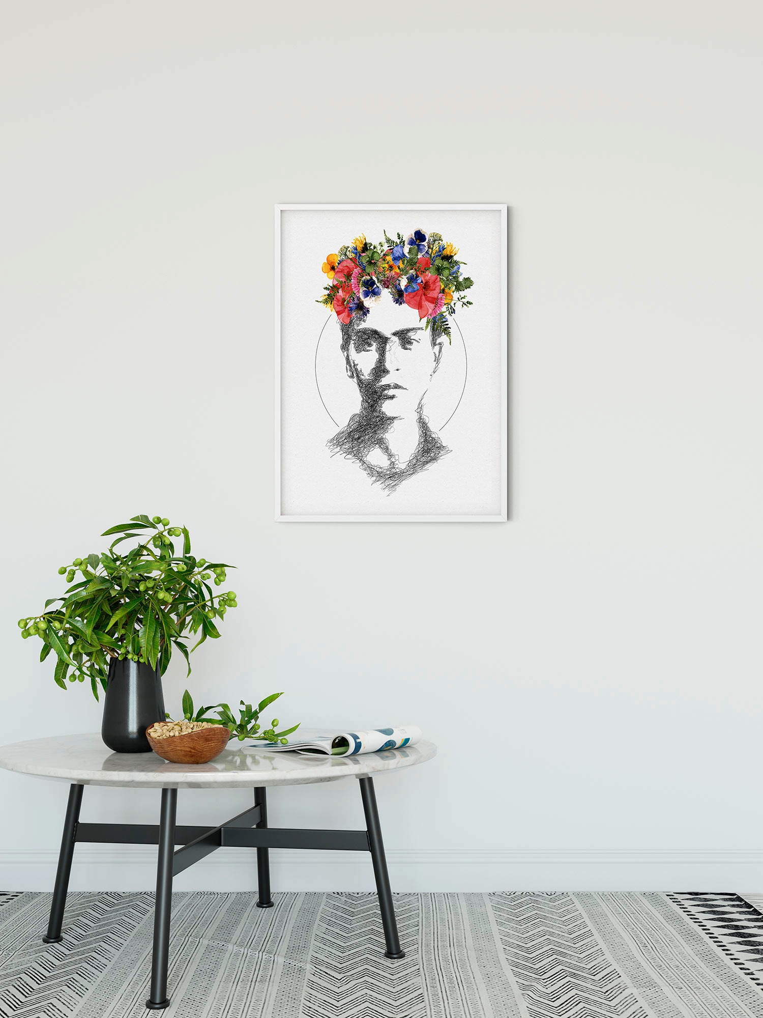 Komar Bild »Valeria-Mariana«, Natur, (1 St.), Wandbild zur Dekoration - ohne Rahmen