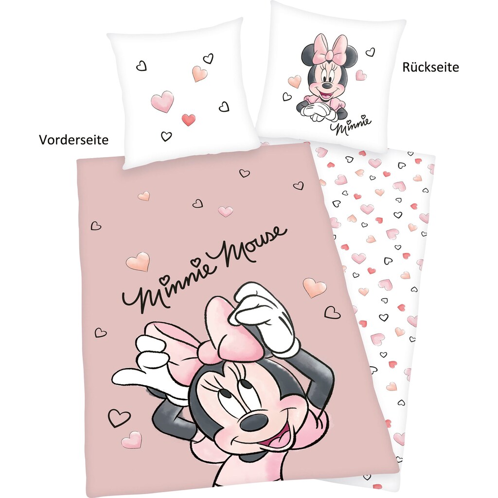 Disney Kinderbettwäsche »Disney´s Minnie Mouse«