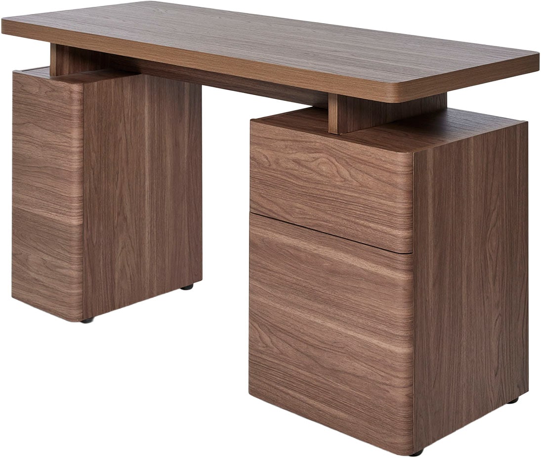 Jahnke Schreibtisch »CU-LIBRE 140« 1 Stk. tlg. platzsparender Arbeitsplatz, 1 Schublade und 2 Türen, 135 cm