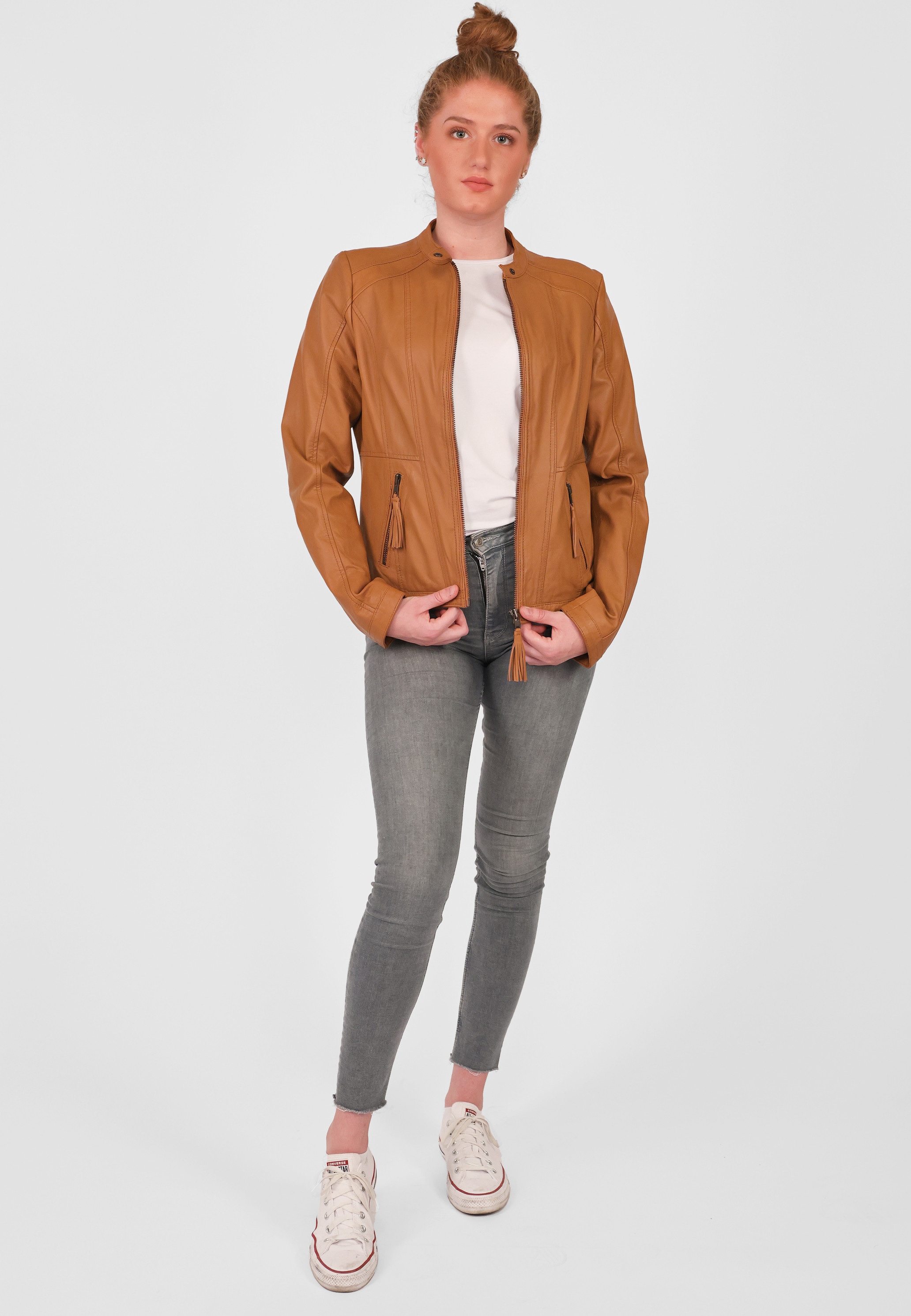 JCC Bikerjacke »Lederjacke 6011099-2«