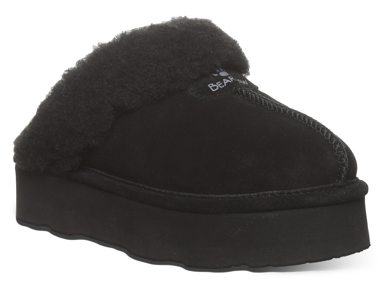 Bearpaw Hausschuh »RETRO PLATFORM LOKI«, Mules, Clog, Slides mit Plateausohle