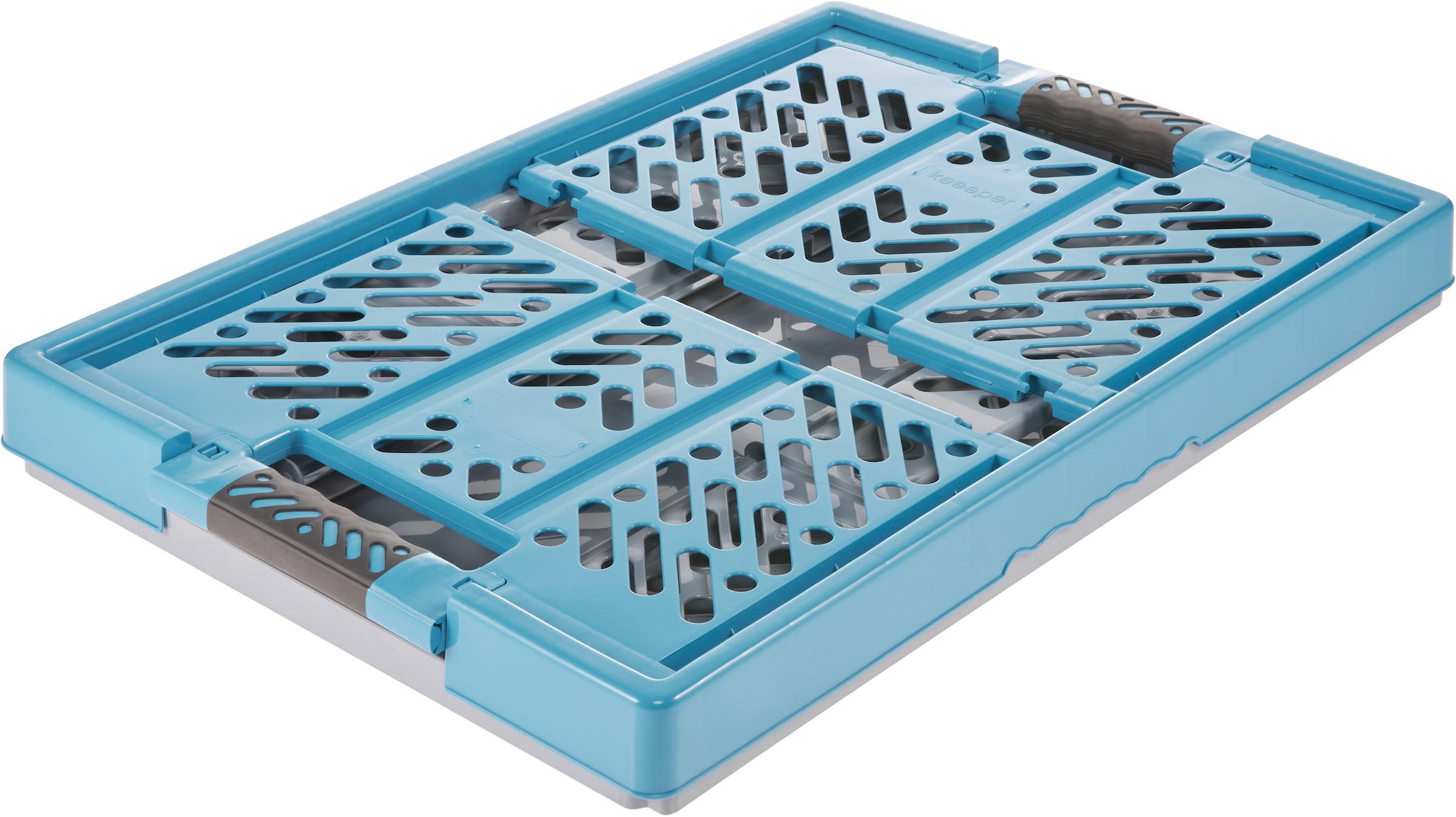 keeeper Klappbox »Profi-Klappbox ben eco mit Softgriffen (Set 2 St.) 45 l, 54x37x28 cm« Soft-Touch-Griffe, zusammenklappbar, leicht zu reinigen