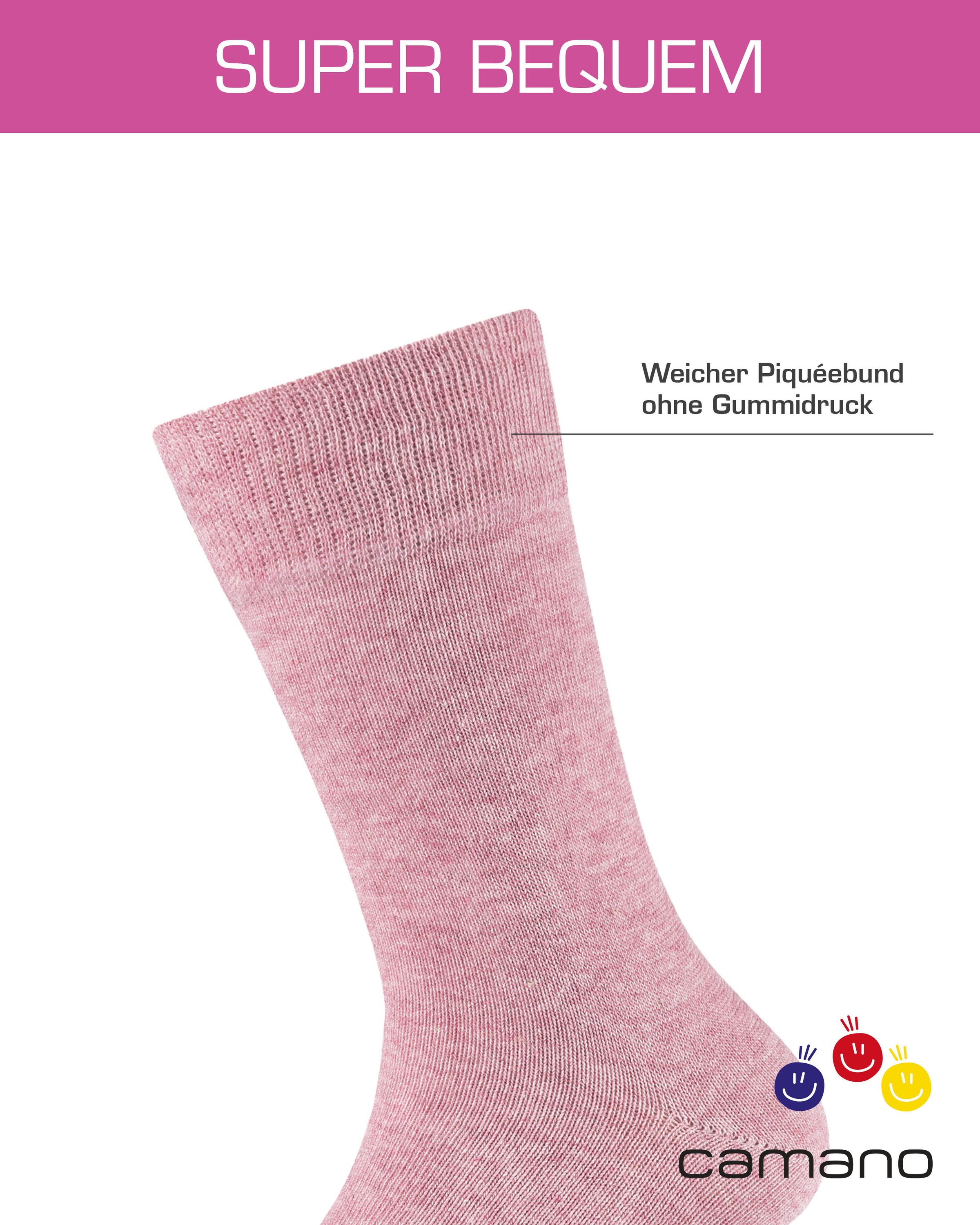 Camano Socken, (Packung, 6 Paar)