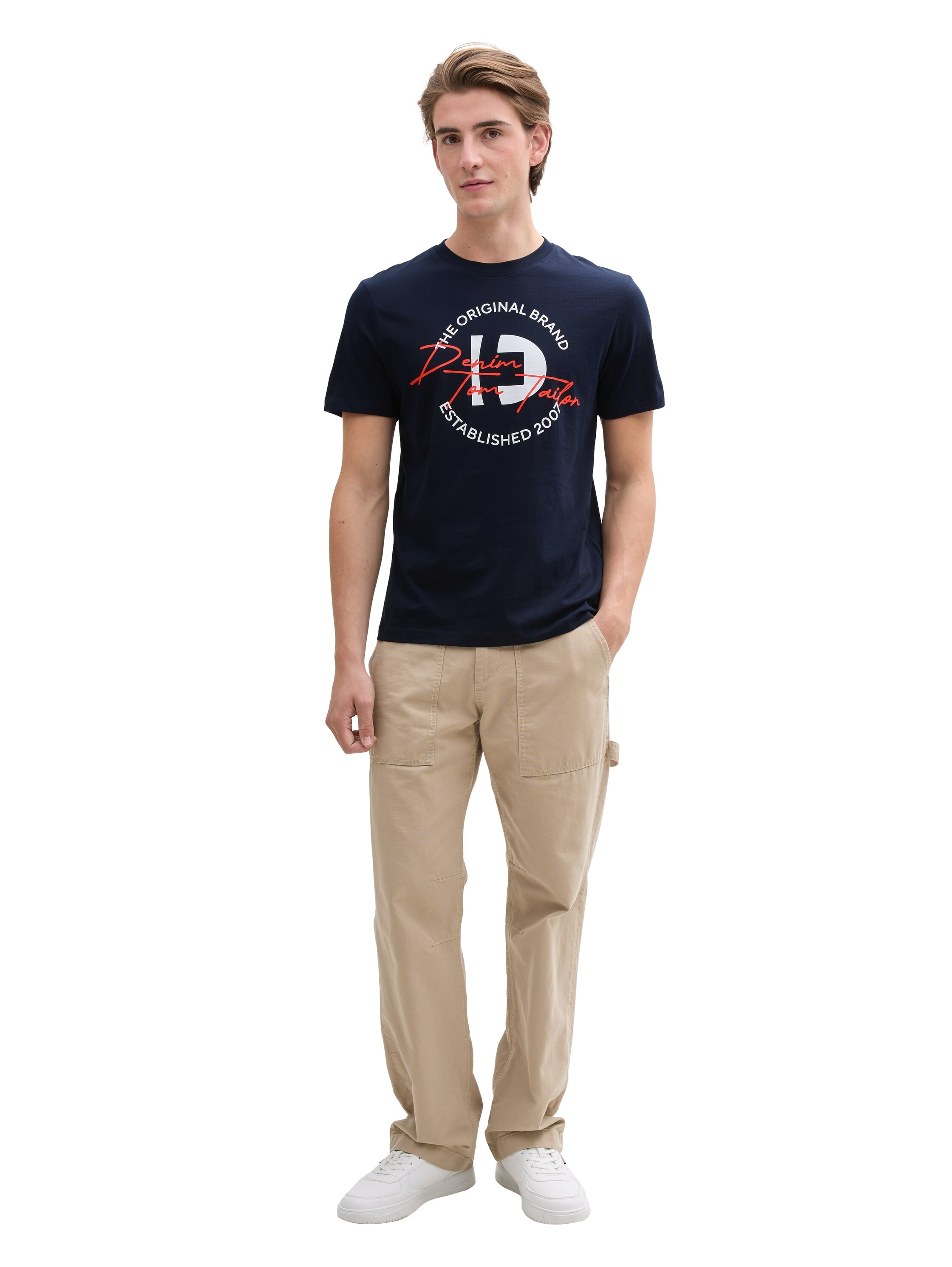 TOM TAILOR Denim T-Shirt, mit Frontprint