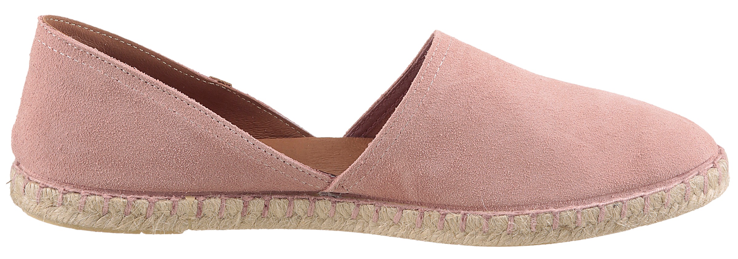 VERBENAS Espadrille »CARMEN SERRAJE«  , Schlupfschuh, Sommerschuh, Loafer mit typischem Jute-Rahmen