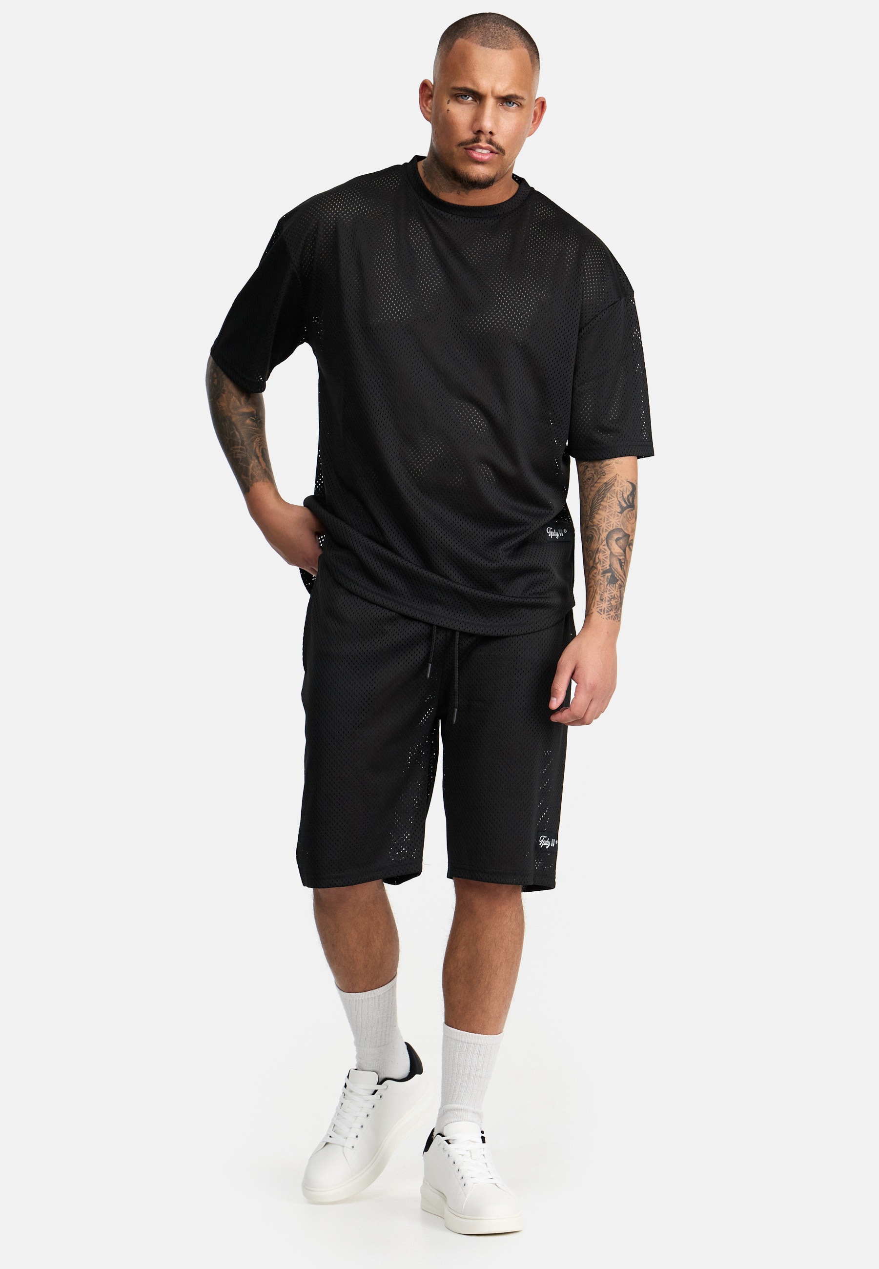 trueprodigy Shorts »Allen Logo Badge Meshware«