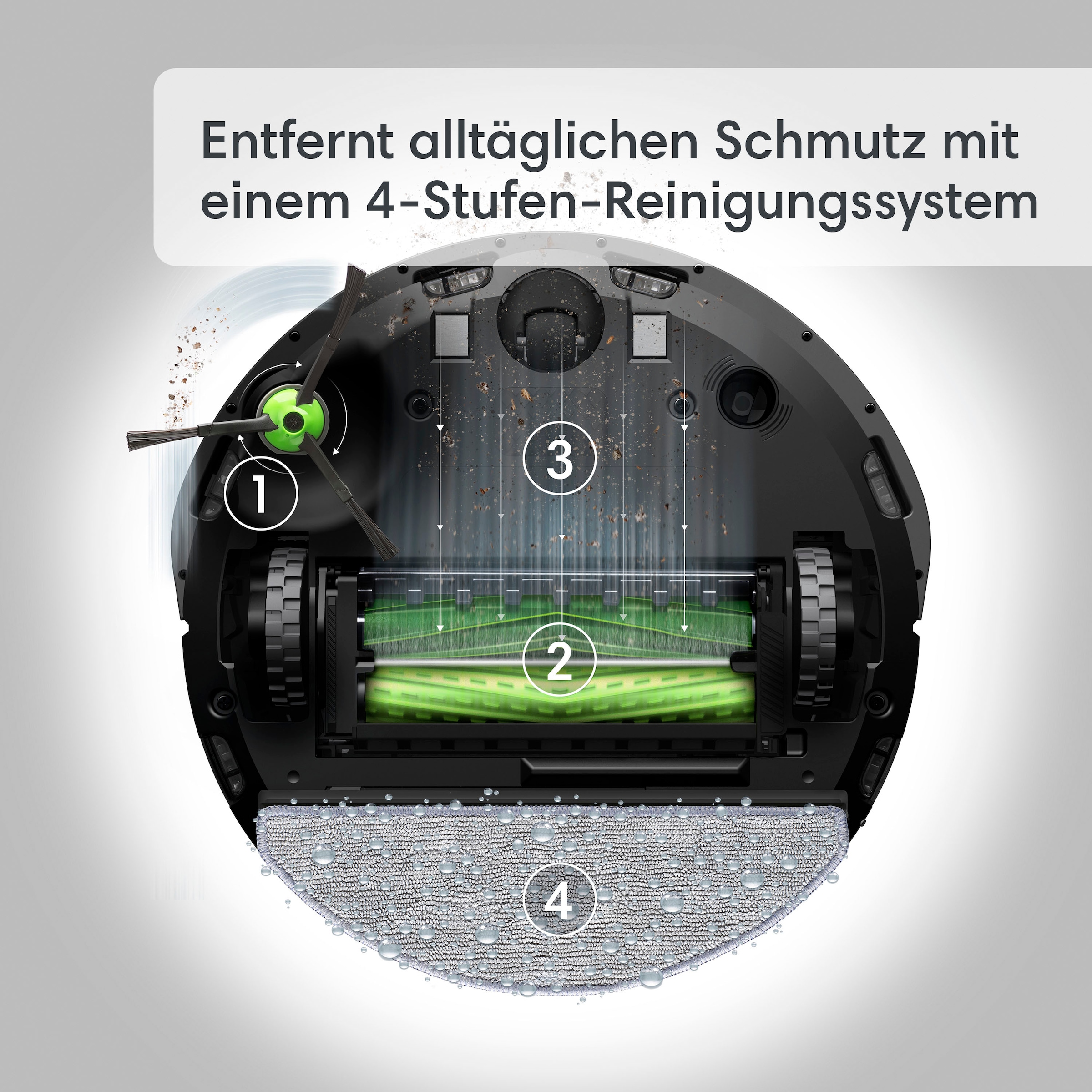 iRobot Nass-Trocken-Saugroboter »Roomba Combo j5578«