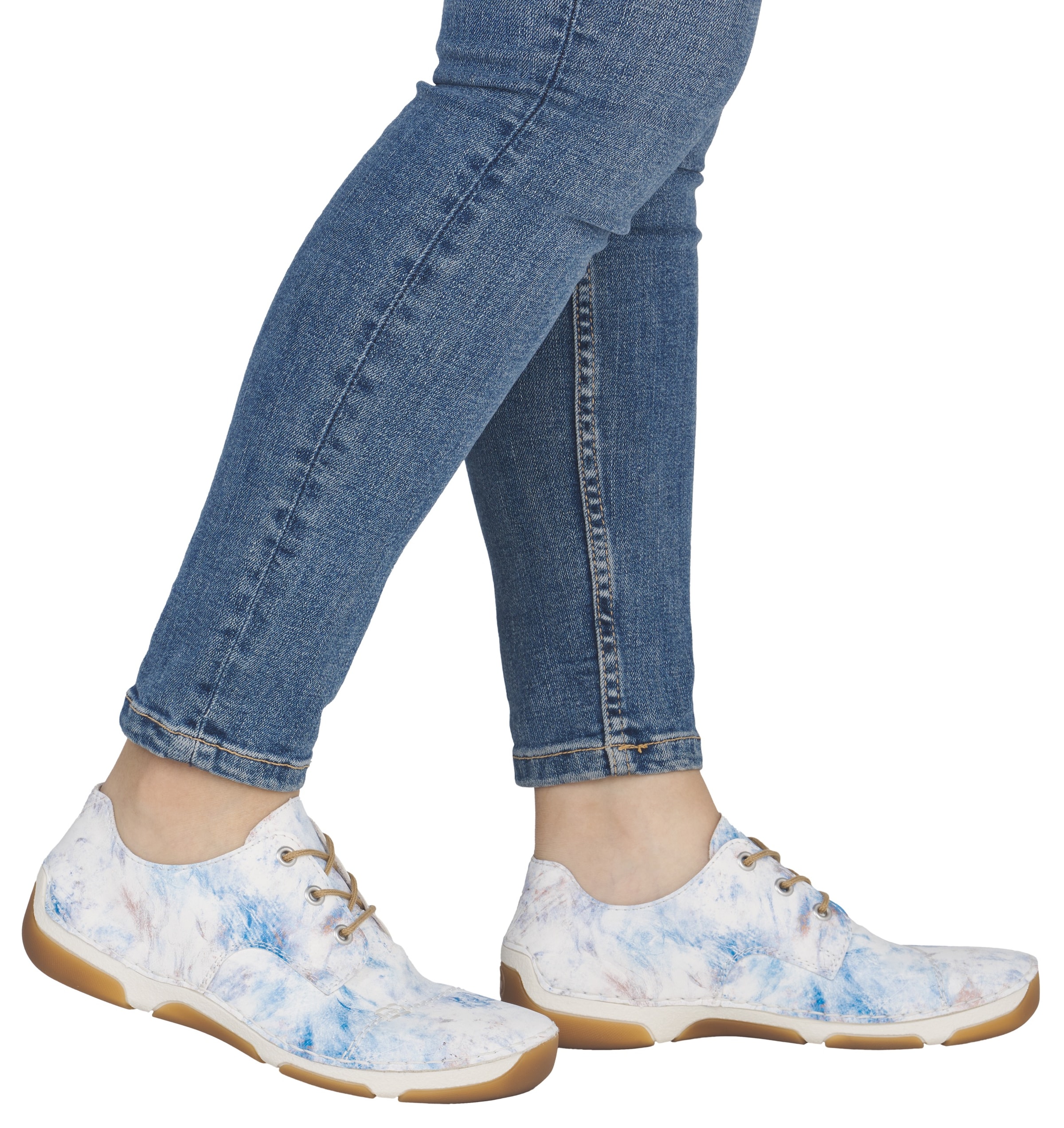 Rieker Sneaker  Schnürschuh, Halbschuh, Casual-Schnürer mit softer Innensohle