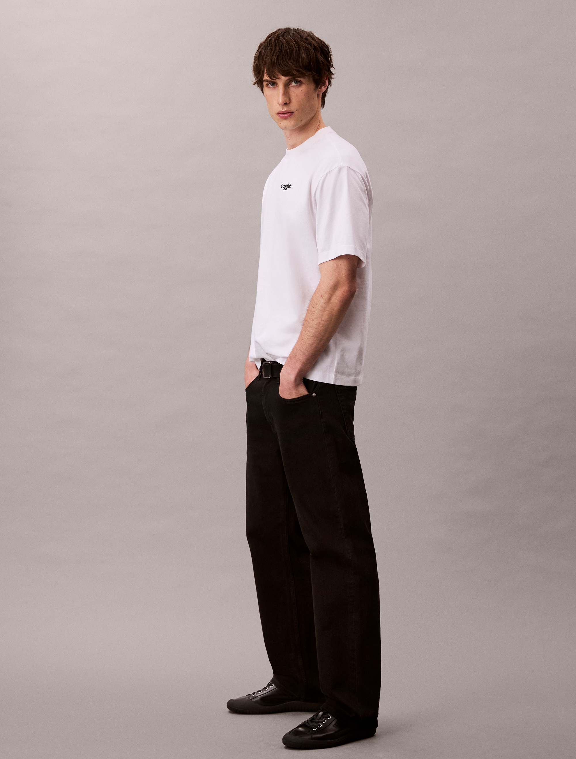 Calvin Klein Jeans T-Shirt »LOGO BACK PRINT T-SHIRT« Mit Rundhalsausschnitt, regular fit