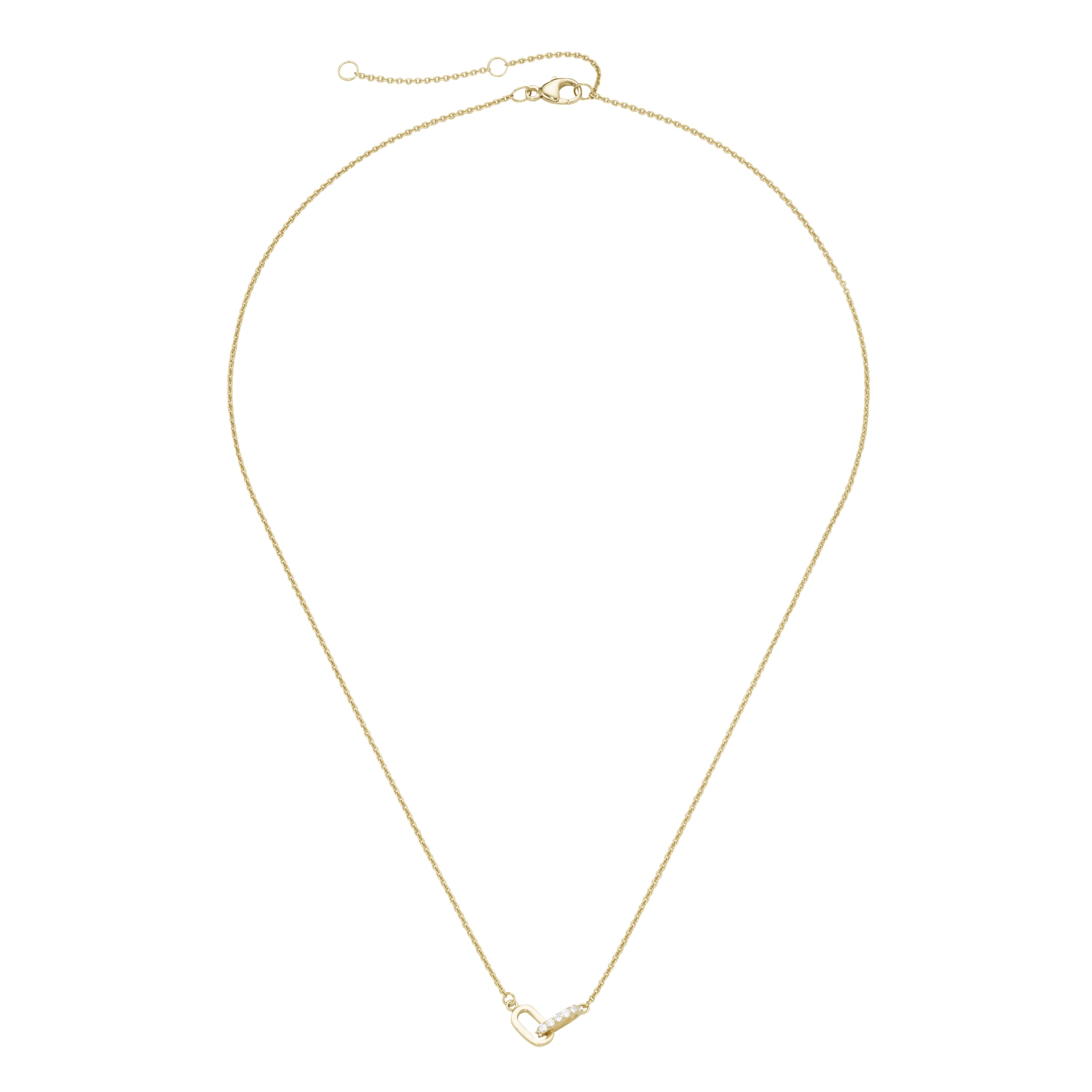 Luigi Merano Collier »Collier Mittelteil mit Brillanten, Gold 585«