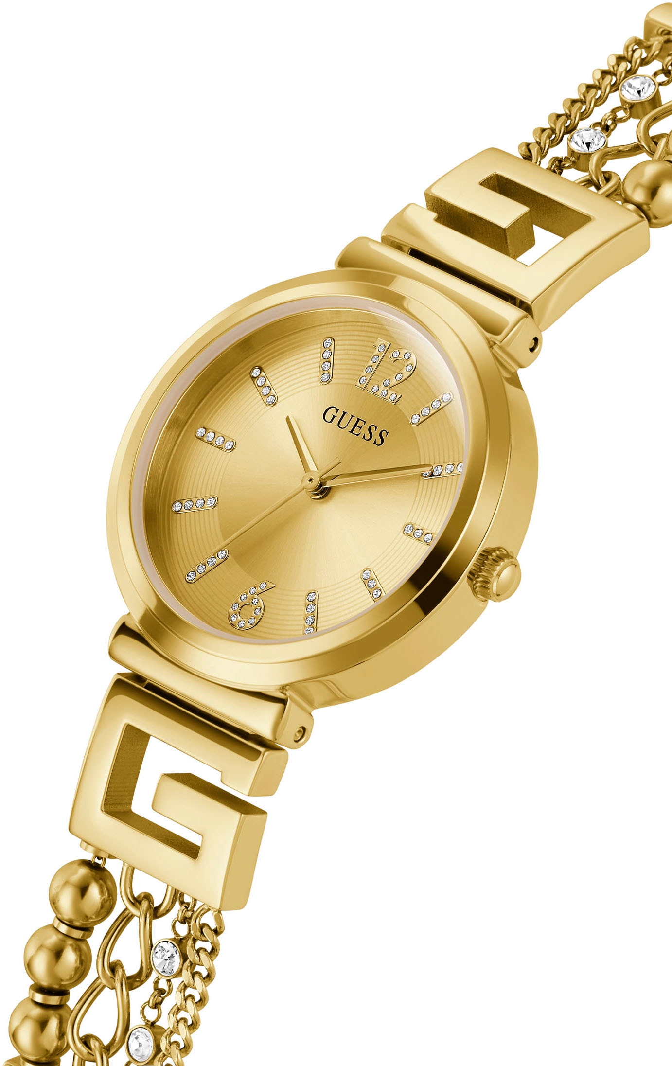 Guess Quarzuhr »GW0545L2«, Armbanduhr, Damenuhr