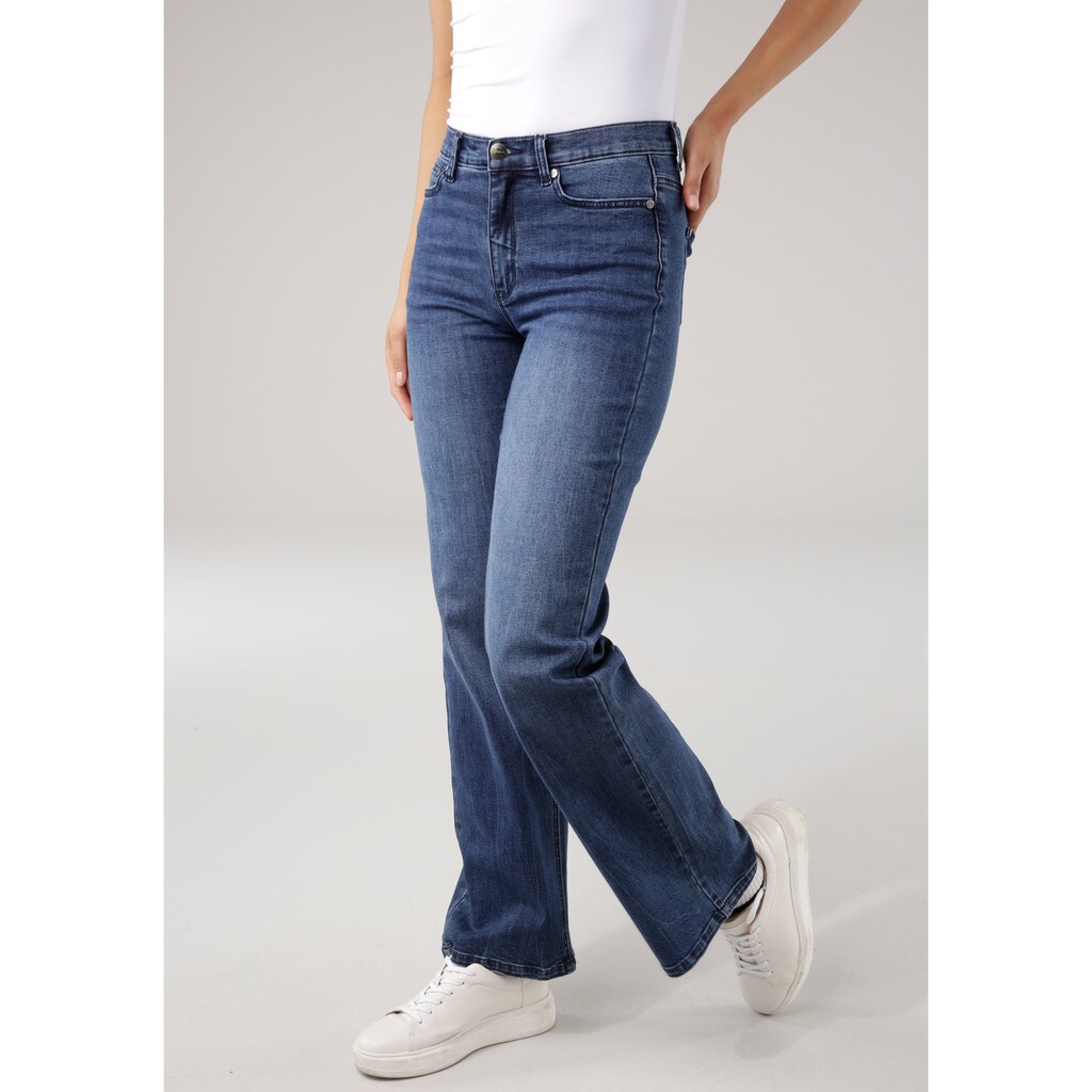 Tamaris Weite Jeans im 5-pocket-Style Tamaris Weite Jeans im 5-pocket-Style