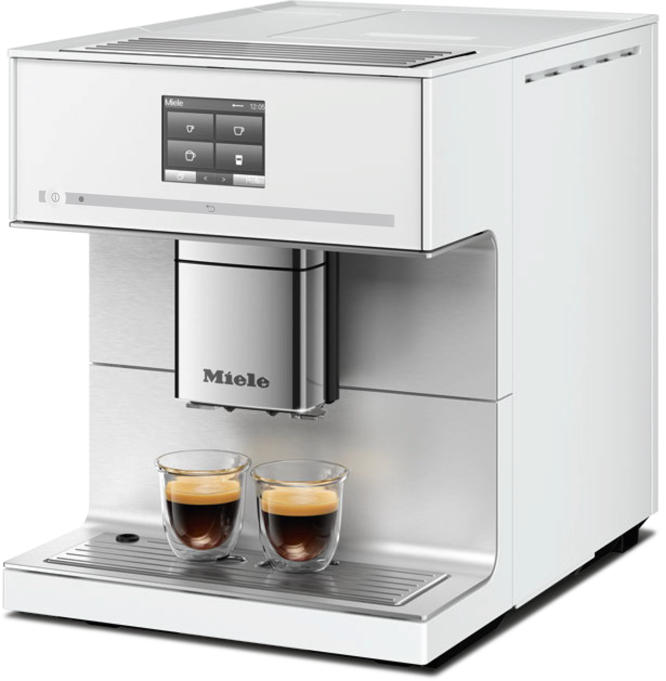Miele Kaffeevollautomat »CM7350 CoffeePassion Brillantweiß«