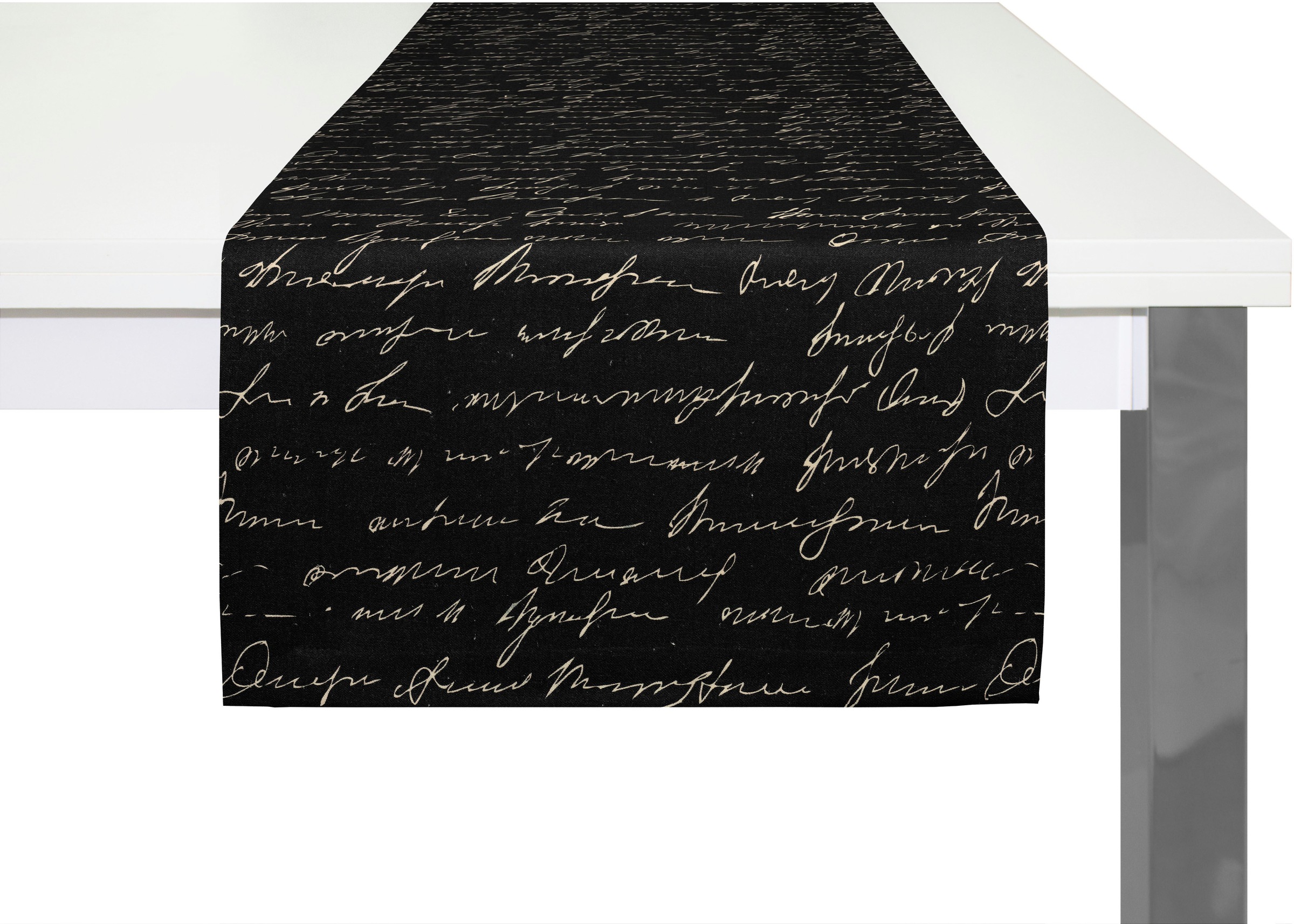 Adam Tischläufer »Scribble« aus Bio-Baumwolle,Made in Germany