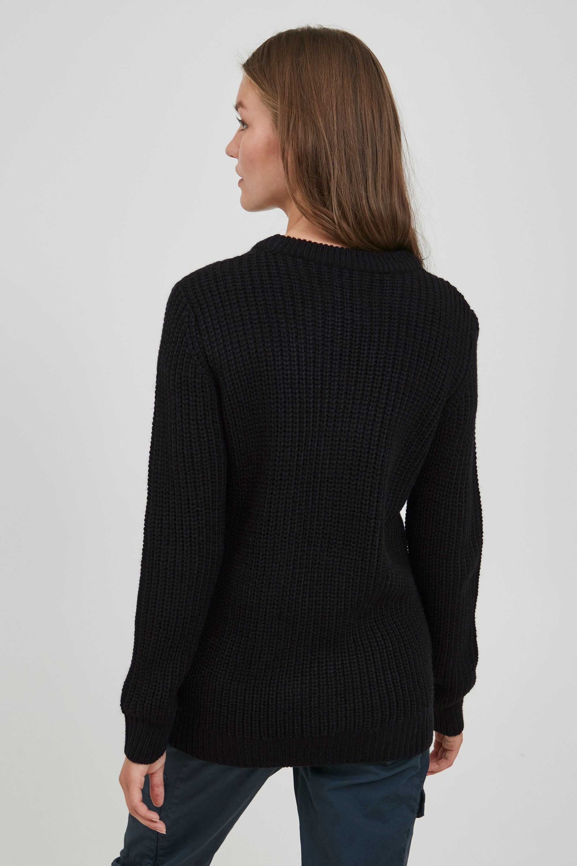 OXMO Strickfleece-Pullover »Strickpullover OXNatasja«