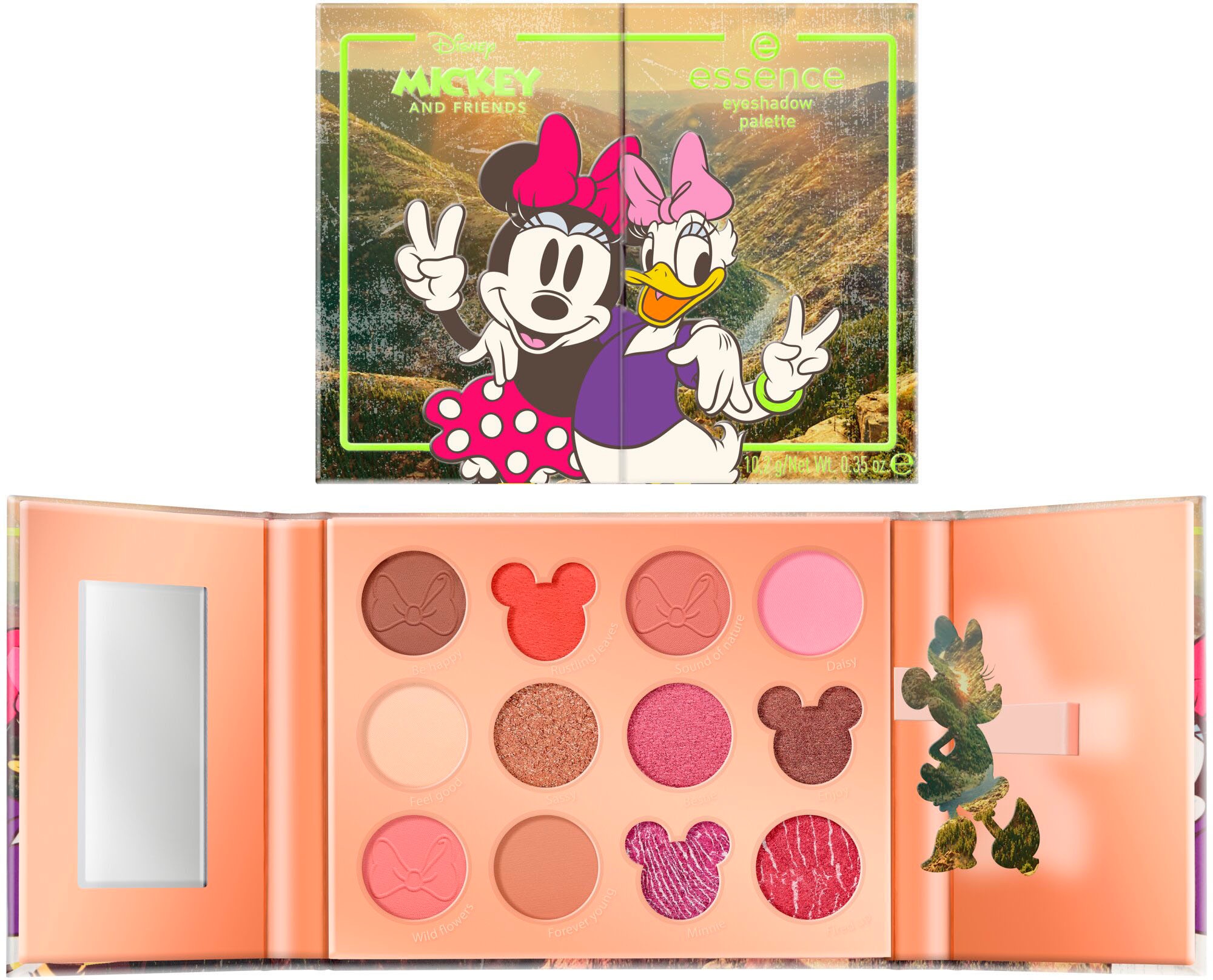Essence Lidschatten-Palette »Disney Mickey and Friends eyeshadow palette«,  Augen-Make-Up für unterschiedliche Shades online bestellen | UNIVERSAL