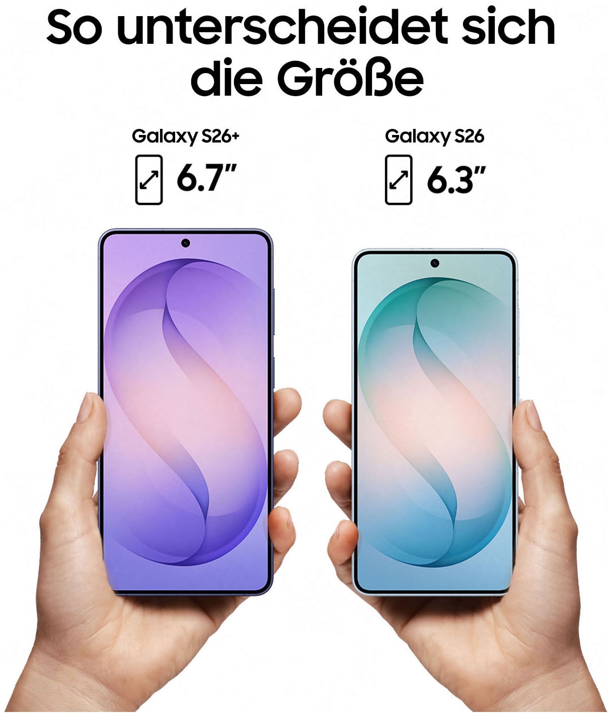 Samsung Smartphone »Galaxy S26+« Weiß