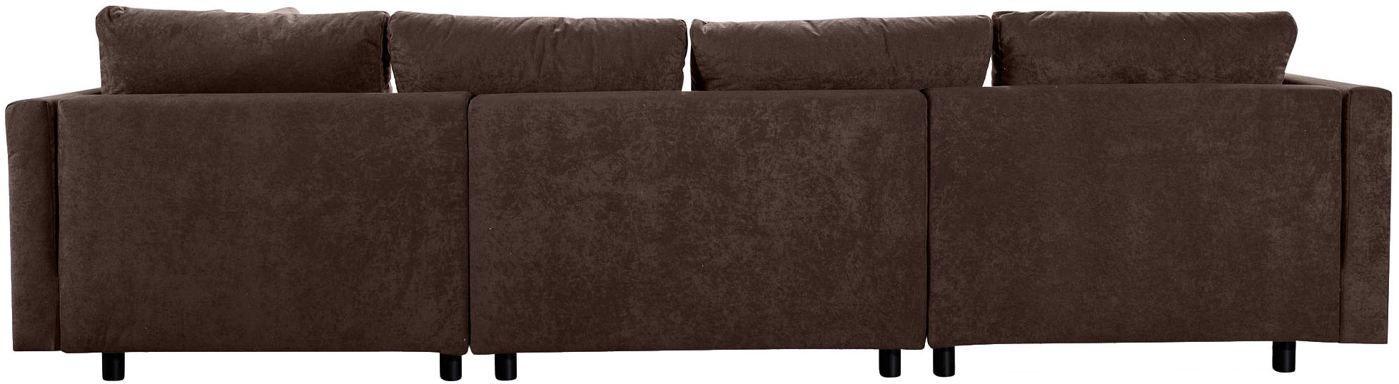 COLLECTION AB Wohnlandschaft »Toni U-Form, B: 298 cm« Set: Sofa & Hocker, 2 Zierkissen, Federkern
