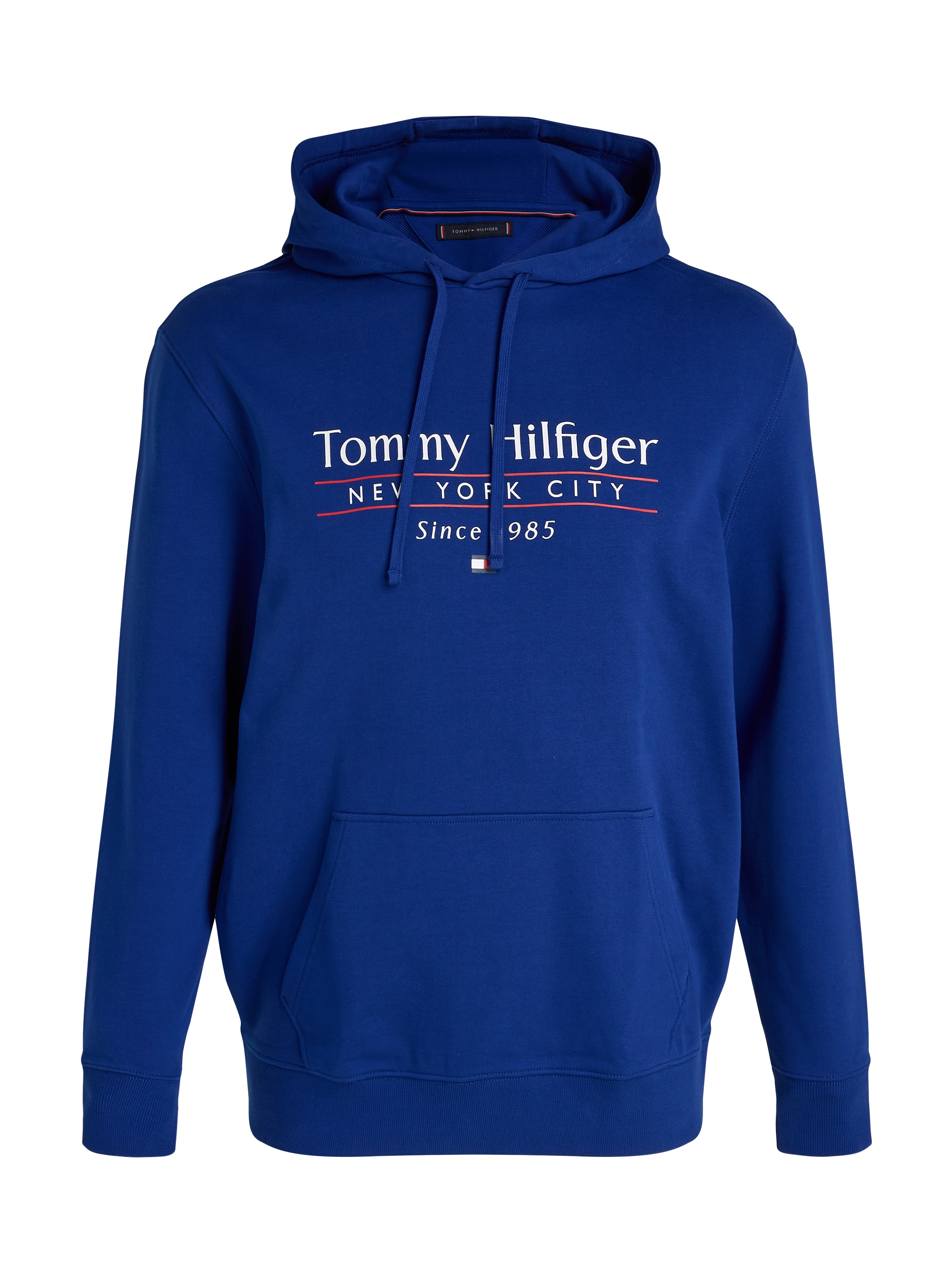 Tommy Hilfiger Big & Tall Kapuzensweatshirt »BT-HILFIGER CENTER STACK HOODY-B«, Große Größen