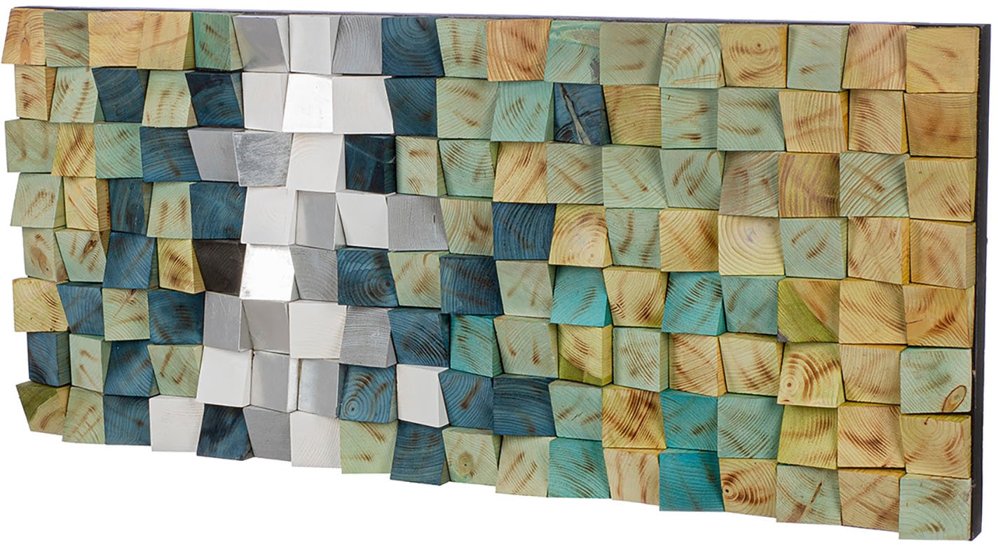 Casablanca by Gilde Holzbild »Yesil rechteckig« 1 Stk. tlg.