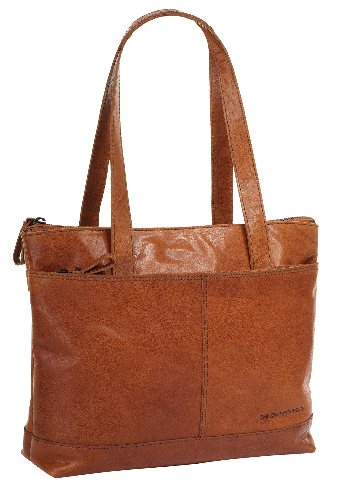 Spikes & Sparrow Shopper, echt Leder